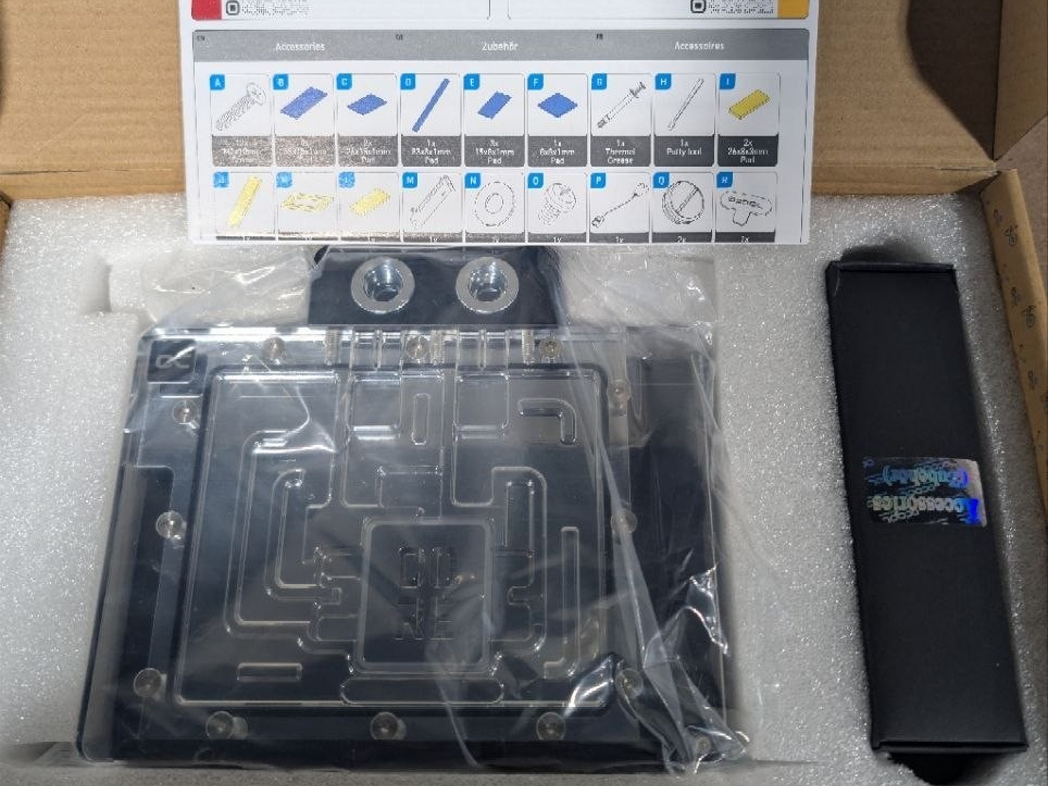 Alphacool Core Geforce RTX 5080 Suprim + Vanguard Waterblock with Backplate (102