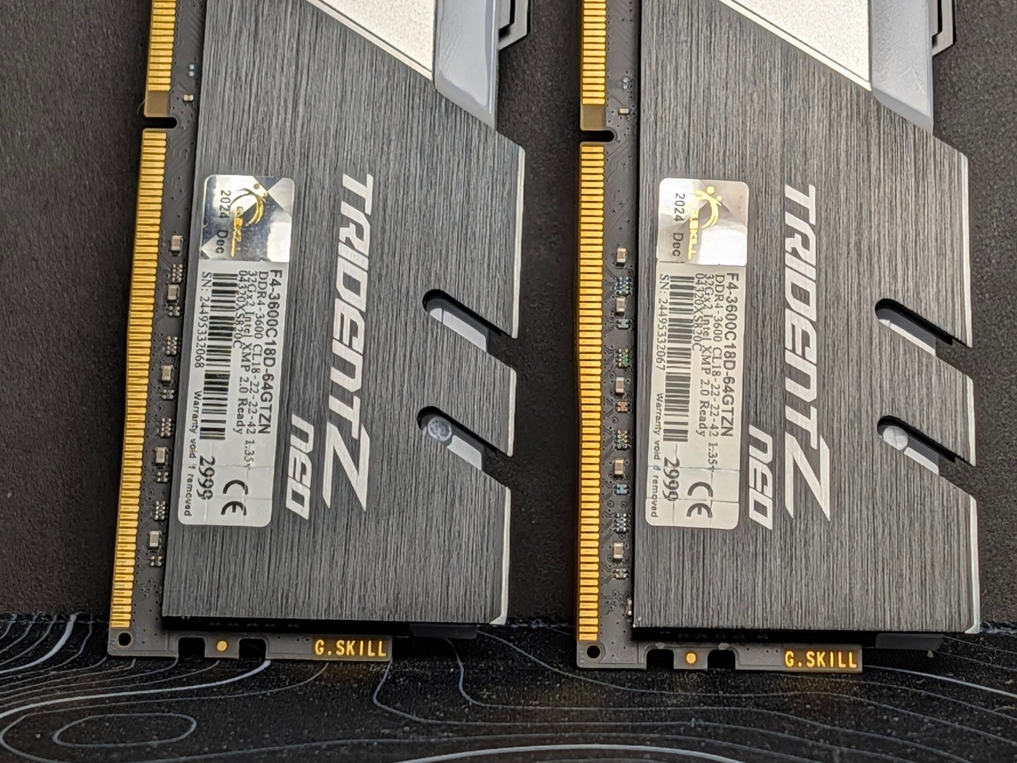 G.Skill Trident Z RGB 64GB (2 x 32 GB) DDR4-3600 CL18