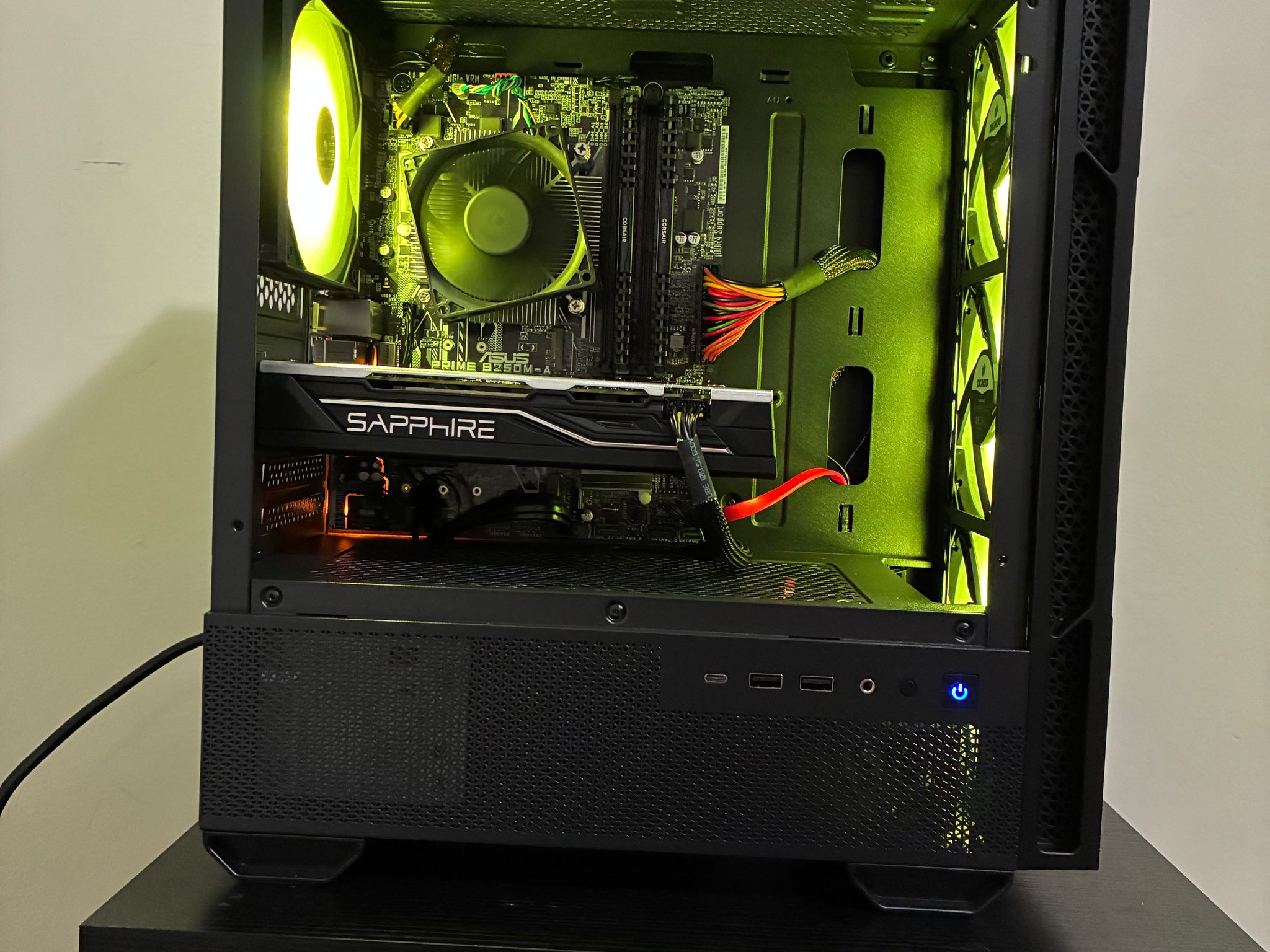 Budget Gaming PC | RX 580 8G | Intel i5-7400 | 1TB Storage | 16GB Ram | 500w PSU