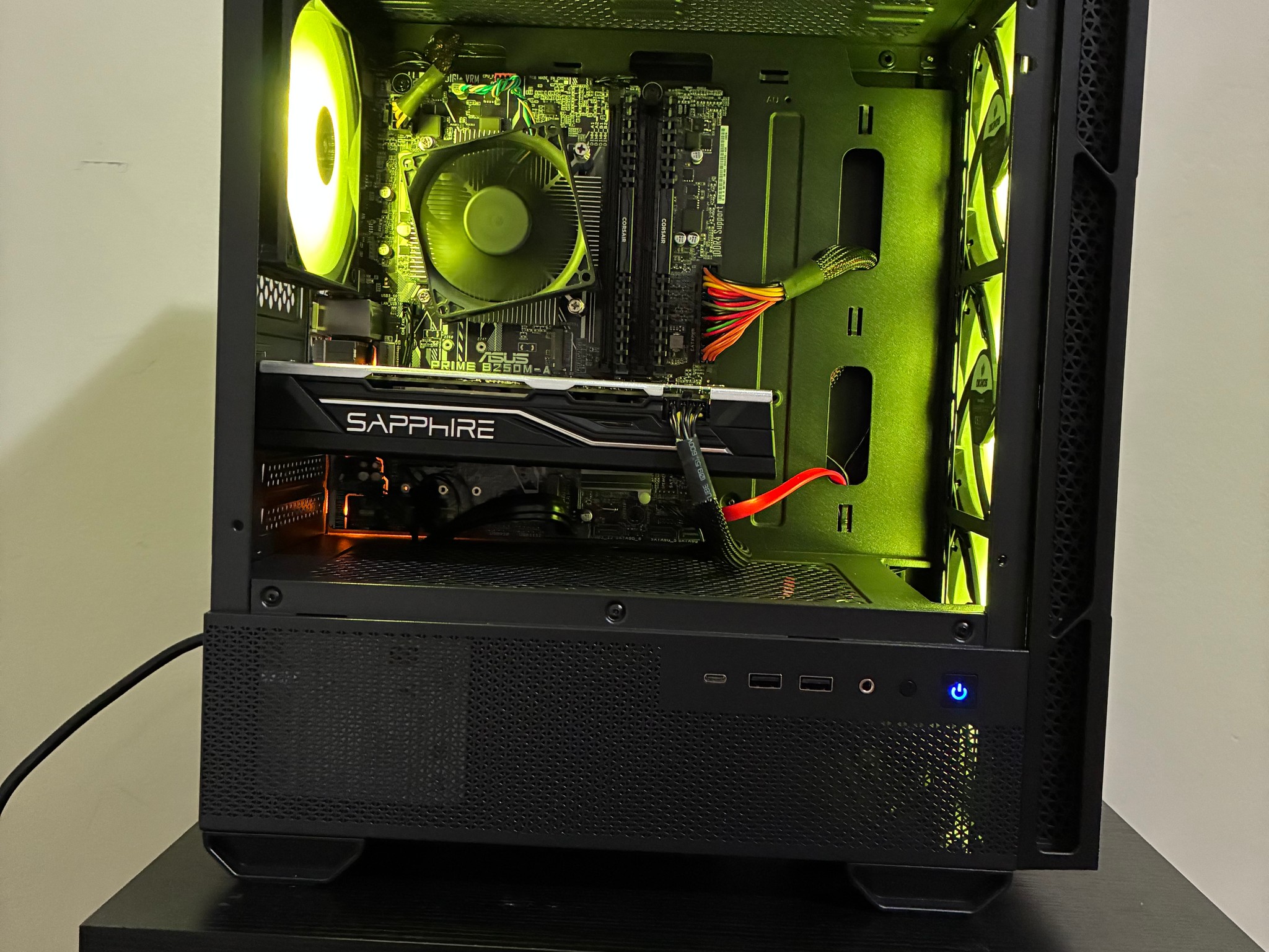 Budget Gaming PC | RX 580 8G | Intel i5-7400 | 1TB Storage | 16GB Ram | 500w PSU
