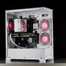Clean White Gaming PC – RTX 5060, Ryzen 5 5600X, 32GB, 1TB SSD - RGB, WiFi, BlueTooth