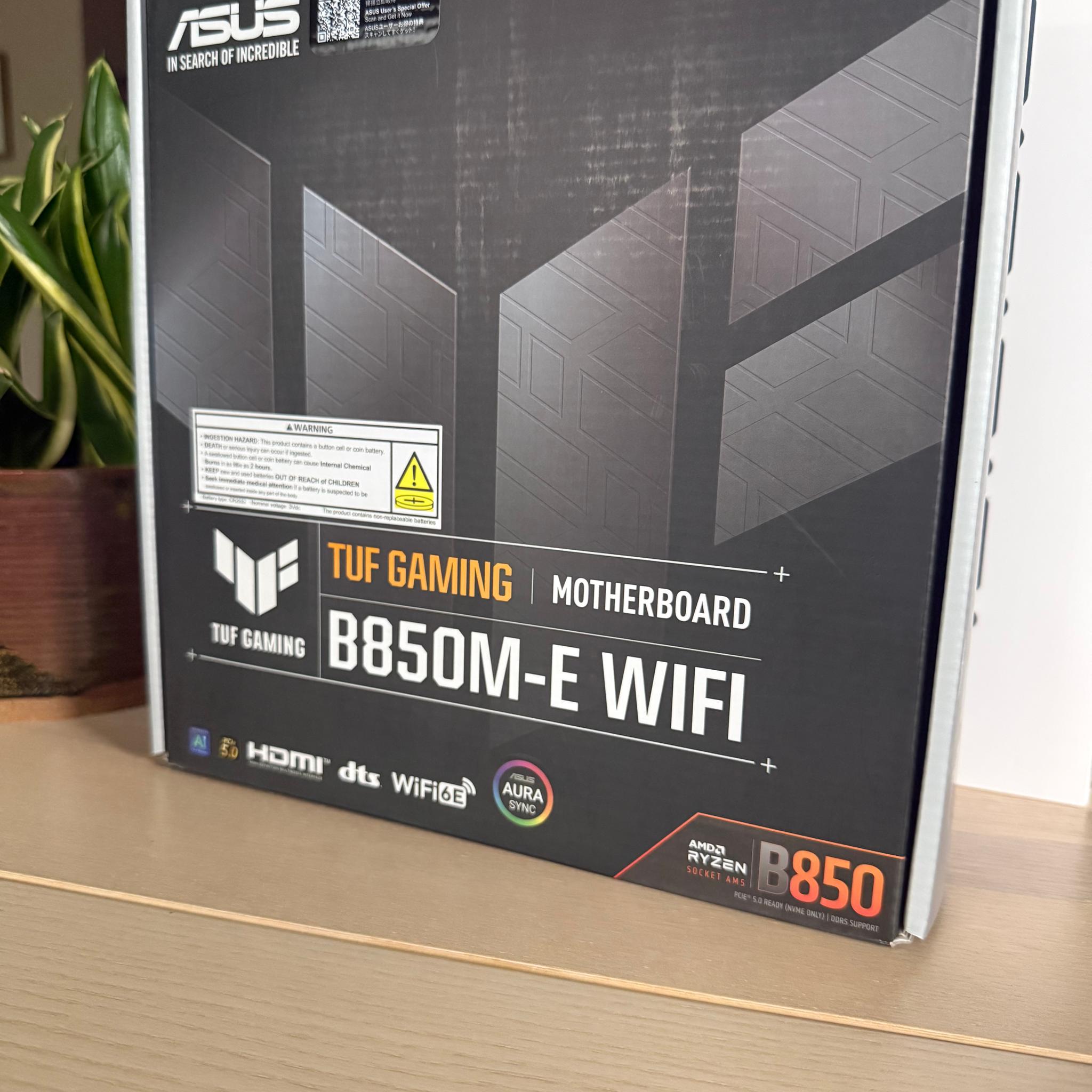 TUF Gaming B850M-E Wifi 6E - mATX - Brand New in Box