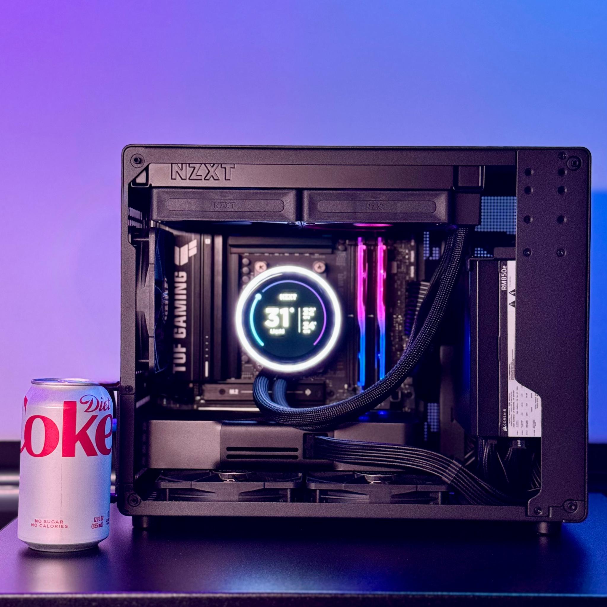 Gaming PC NVIDIA RTX 5070 FOUNDERS EDITION, RYZEN 9600X, 32GB RAM, 1TB NVMe SSD