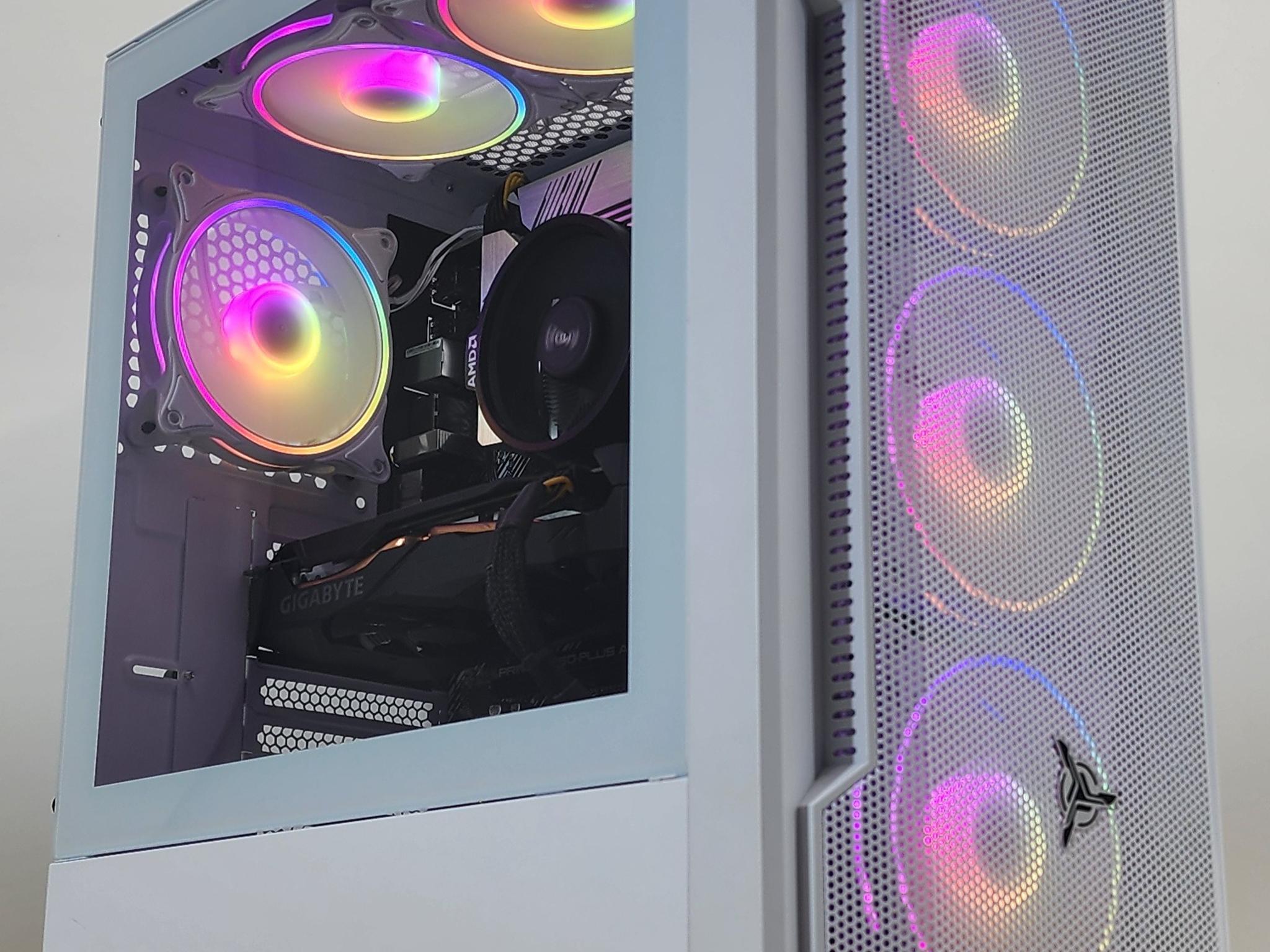 Gaming PC Ryzen 5 5500 16GB RAM 512GB SSD+500GB HDD RTX 2060 12GB Win11 Computer