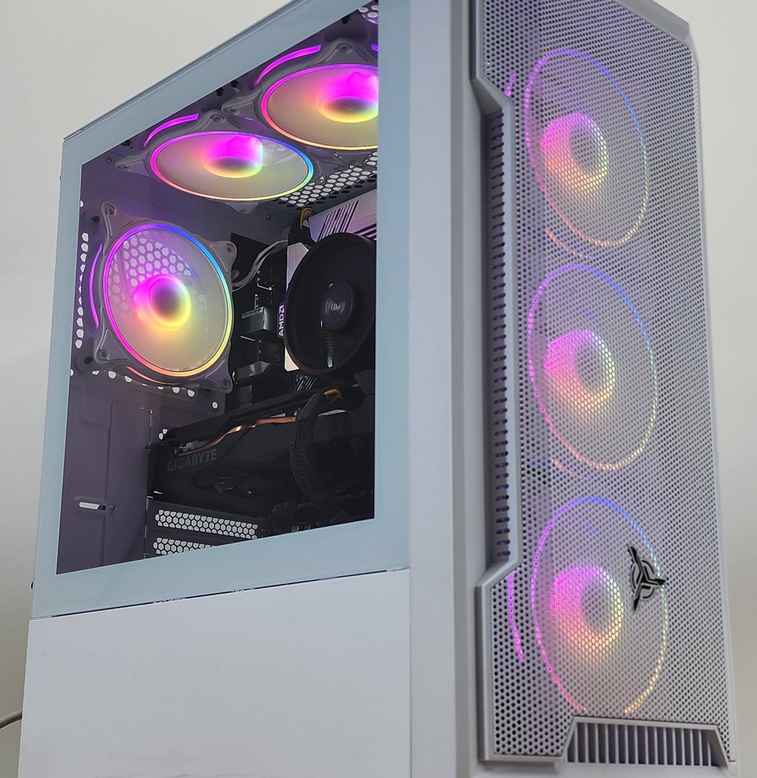 Gaming PC Ryzen 5 5500 16GB RAM 512GB SSD+500GB HDD RTX 2060 12GB Win11 Computer