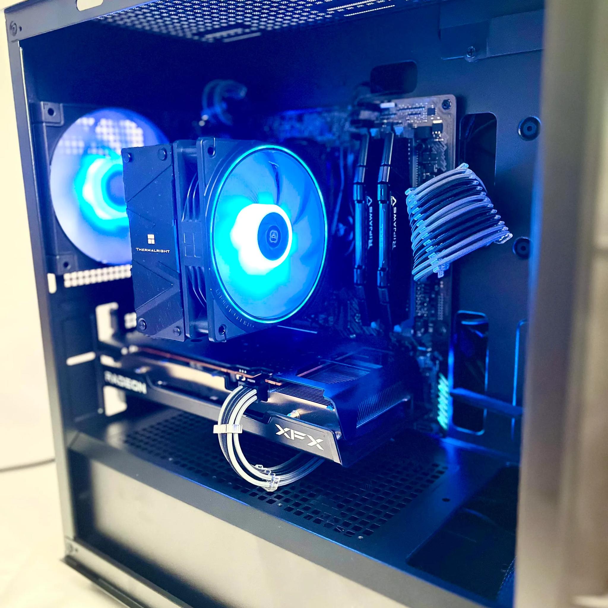 AMD PC - RYZEN 5 3600, RX 6600, 1TB SSD - WIN 10 PRO, WIFI