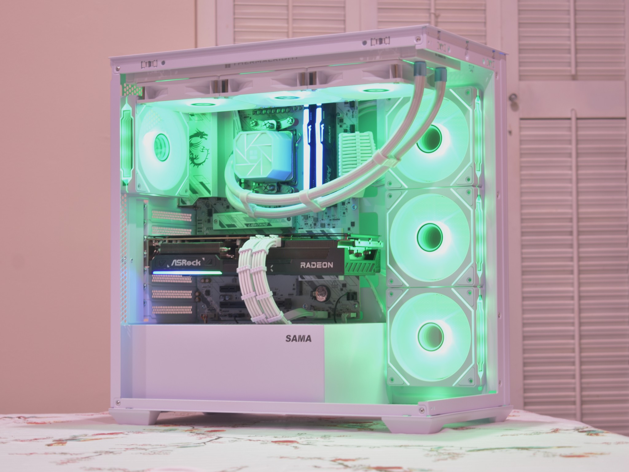 🚀Performance Gamer🚀 Ryzen 7 7800X3D | AMD RX 9070 16GB | 32GB DDR5 | 1TB nVME SSD | White RGB+Wifi