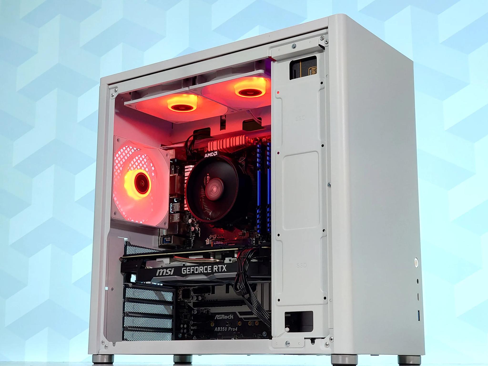 🤍✨Nvidia RTX 2060❇️AMD Ryzen 5 3500X 6-Core❇️16GB DDR4❇️1TB SSD