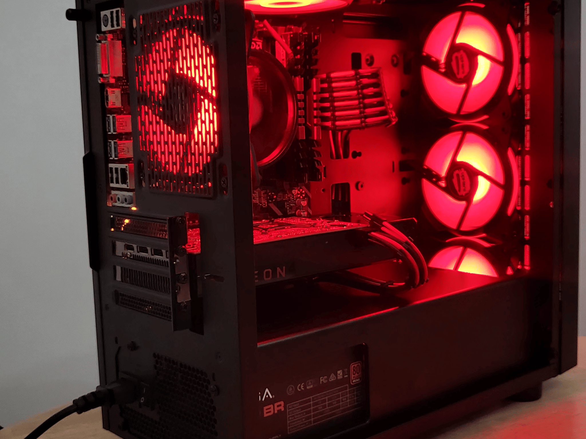 "Venom" RX 480 Ryzen 5 Gaming/Streaming PC.