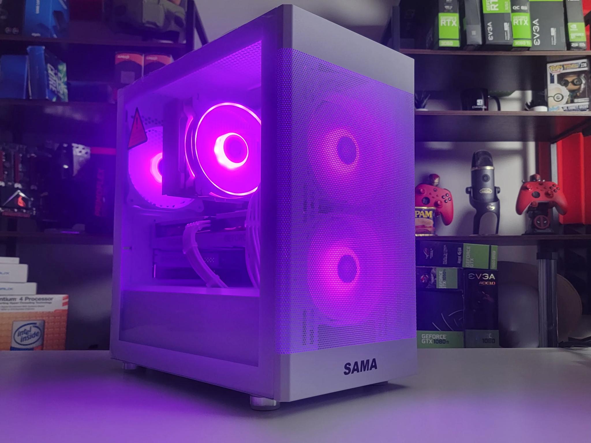 Whiteout RGB Gaming PC – Ryzen 5 7600X, RTX 4060, 32GB DDR5, 1TB NVMe ⚡️