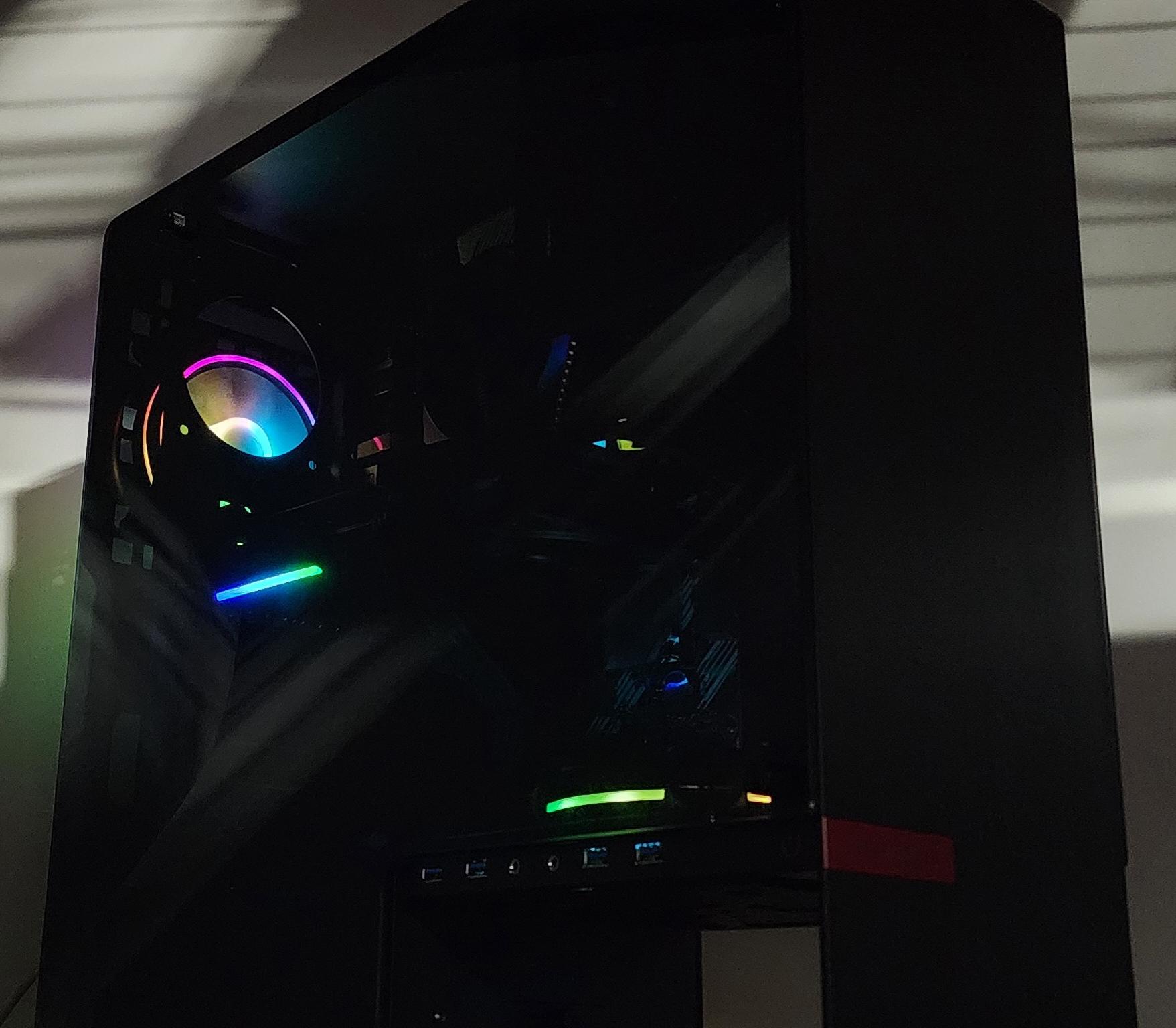 Gaming PC Ryzen 5 5500 16GB RAM 500GB SSD RX 9060 8GB Windows 11 Computer
