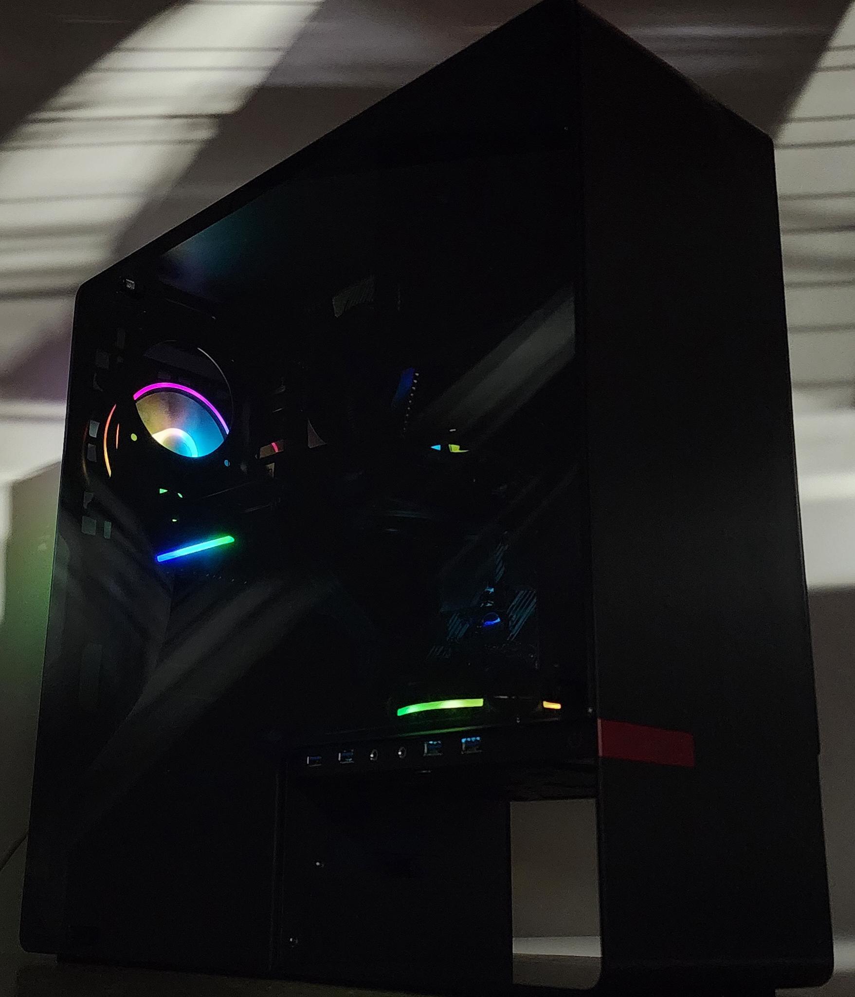 Gaming PC Ryzen 5 5500 16GB RAM 500GB SSD RX 9060 8GB Windows 11 Computer