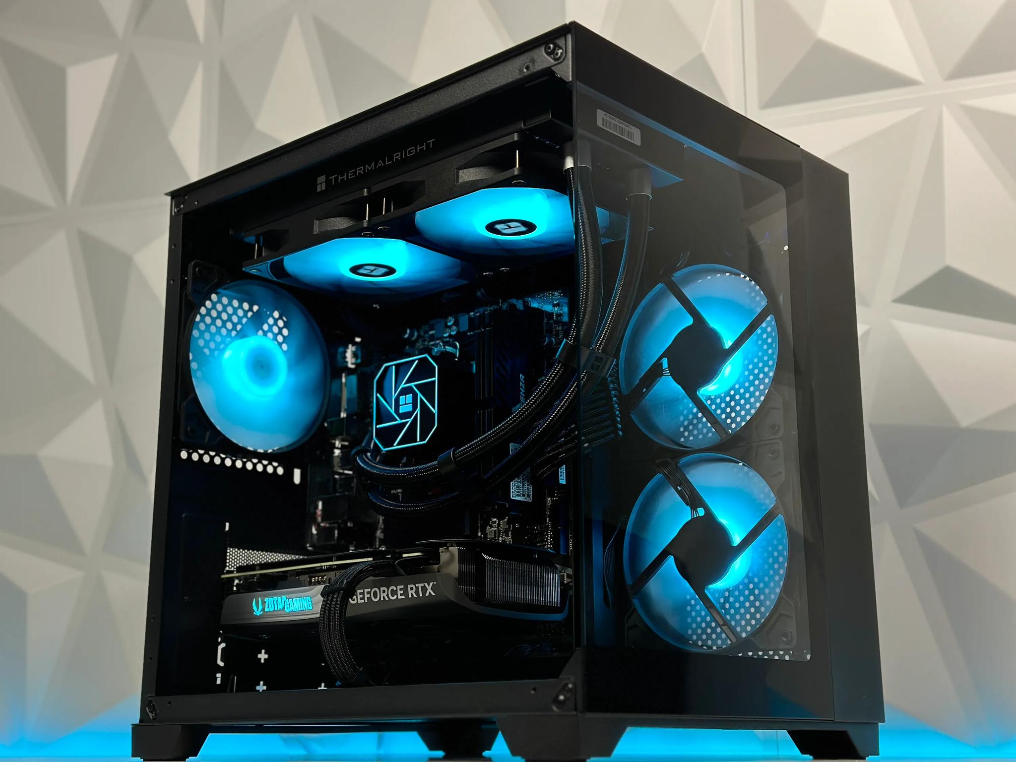 🖤Darkstar🖤Gaming PC▪️Nvidia RTX 407012GB▪️AMD Ryzen 5 5600 6 core▪️32GB DDR4 ▪️ 1TB SSD NVME