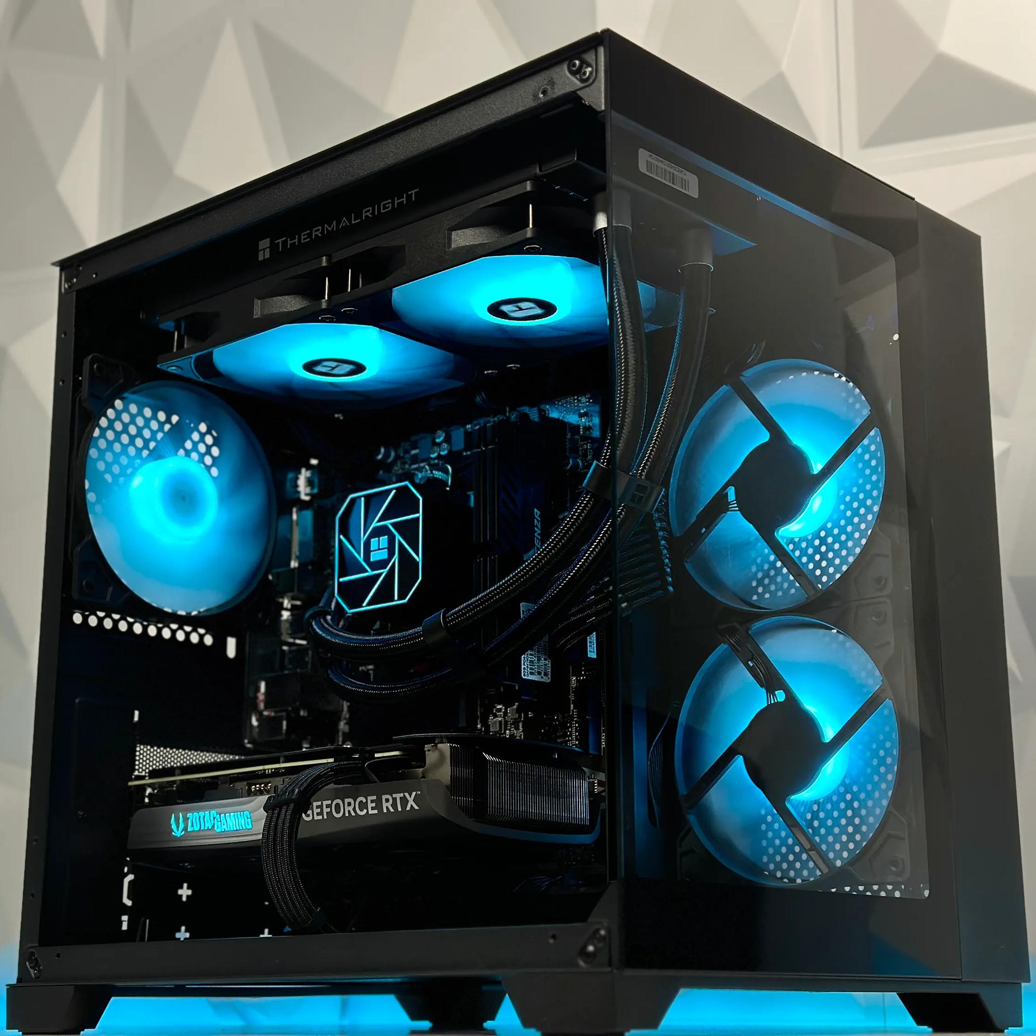 🖤Darkstar🖤Gaming PC▪️Nvidia RTX 407012GB▪️AMD Ryzen 5 5600 6 core▪️32GB DDR4 ▪️ 1TB SSD NVME