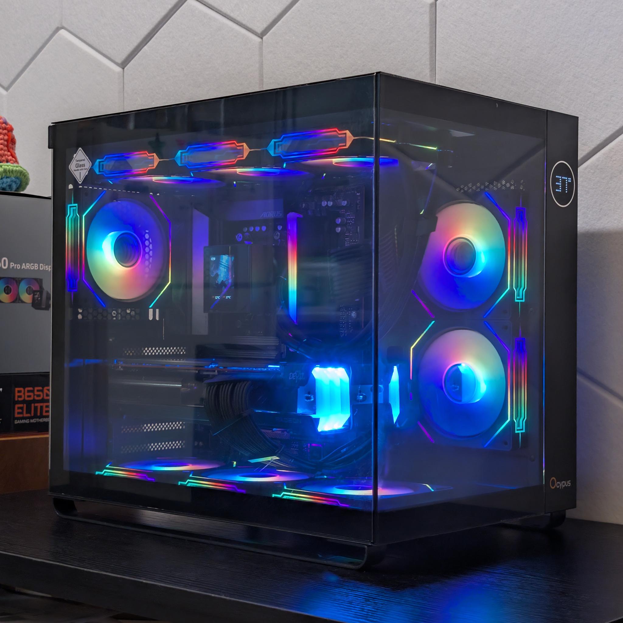 🐈‍⬛🔥 1440p Gaming Beast | RX 6950XT | Ryzen 7 7700X | 2TB SSD | 32GB RAM | WiFi 6 & Bluetooth 🔥🐈‍⬛