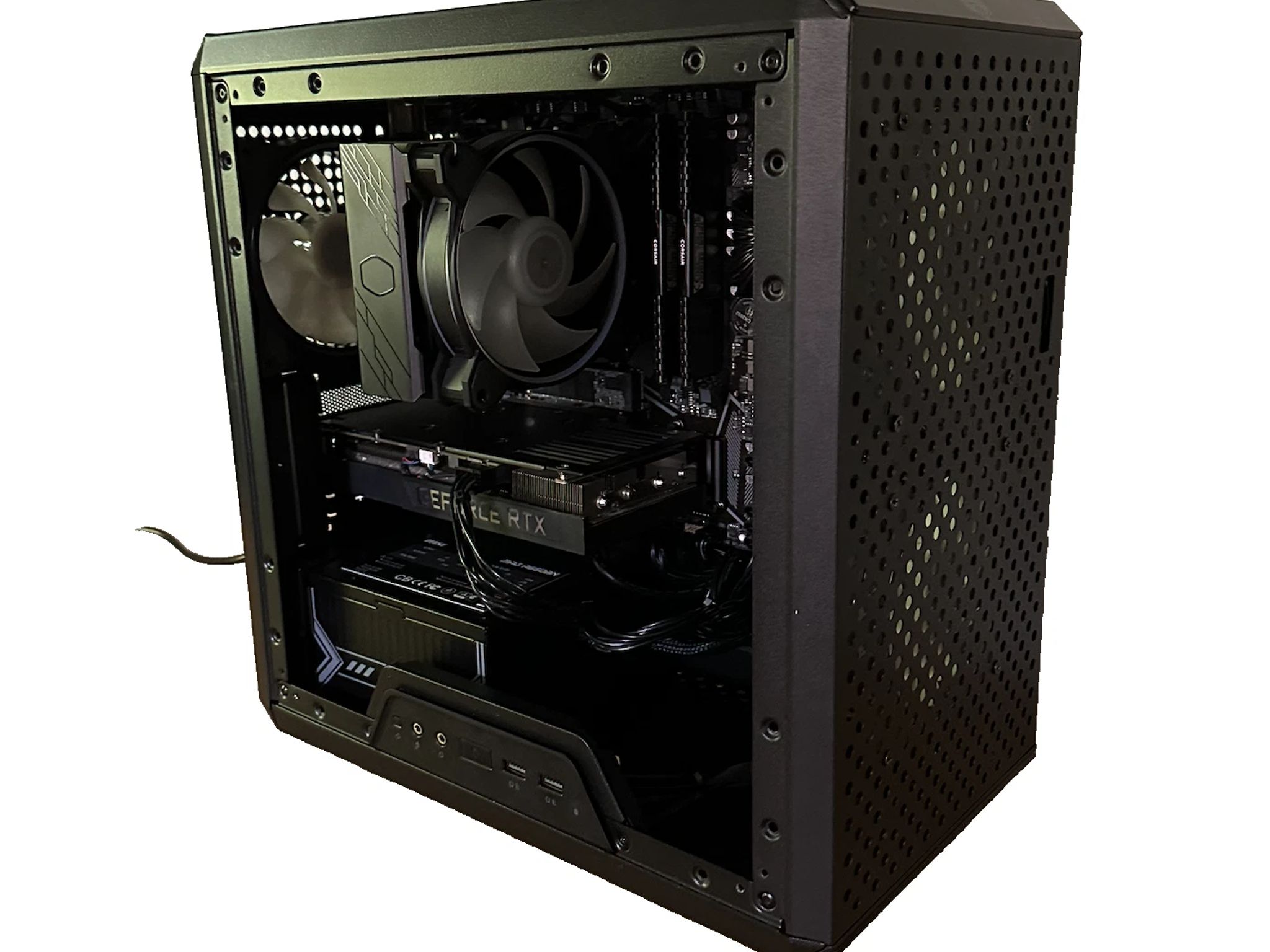 Performance 1080p/1440p Gaming PC RTX 3060 Ti Ryzen 5600 32GB RAM 1TB NVMe SSD WiFi Upgrade Path