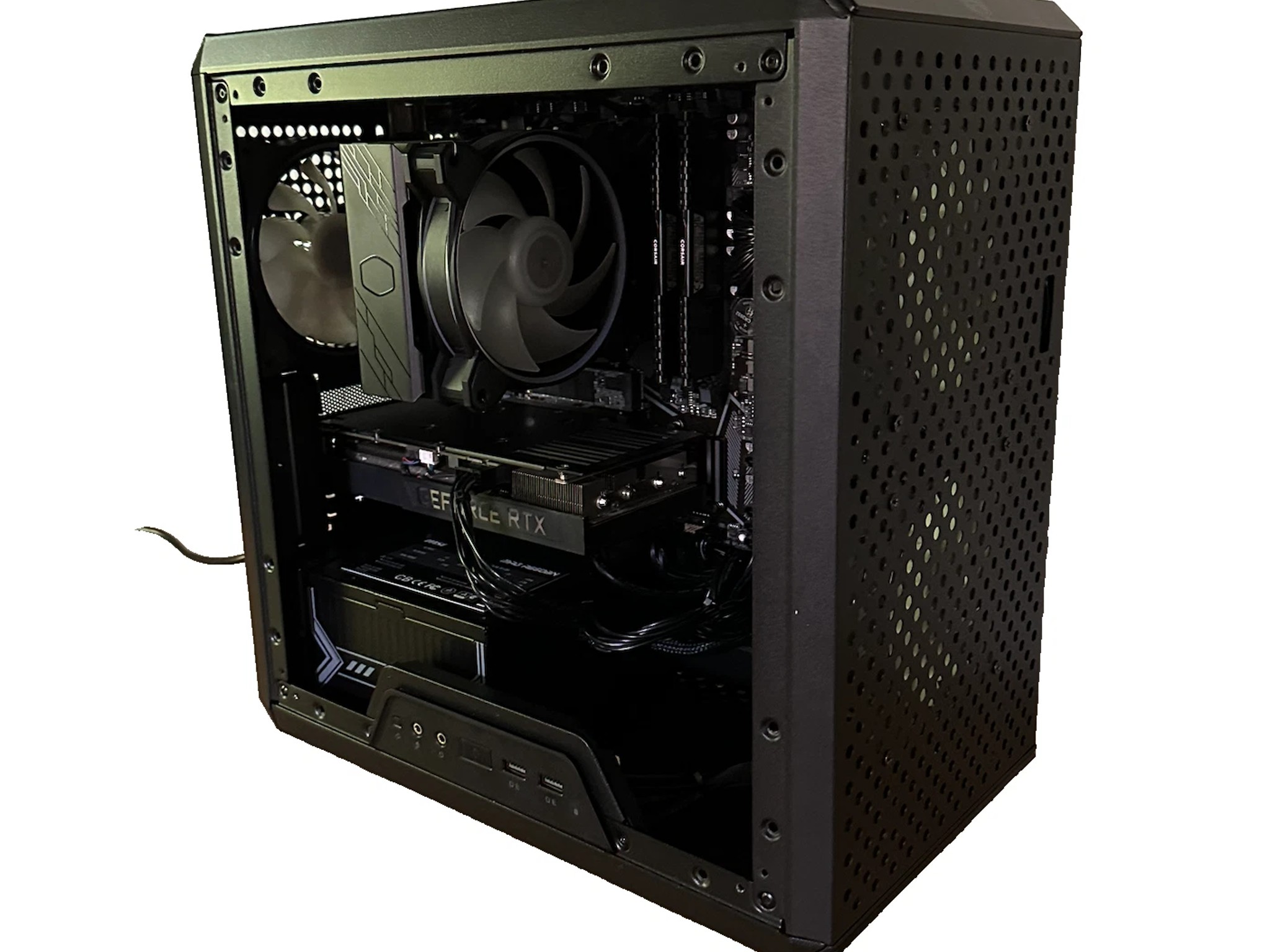 Performance 1080p/1440p Gaming PC RTX 3060 Ti Ryzen 5600 32GB RAM 1TB NVMe SSD WiFi Upgrade Path