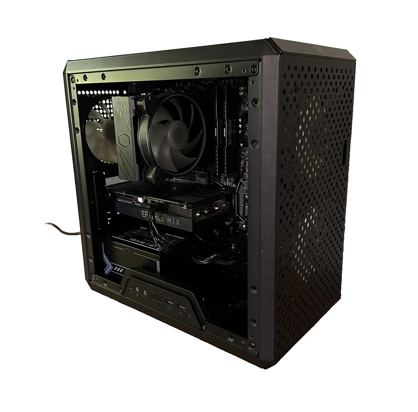 Performance 1080p/1440p Gaming PC RTX 3060 Ti Ryzen 5600 32GB RAM 1TB NVMe SSD WiFi Upgrade Path