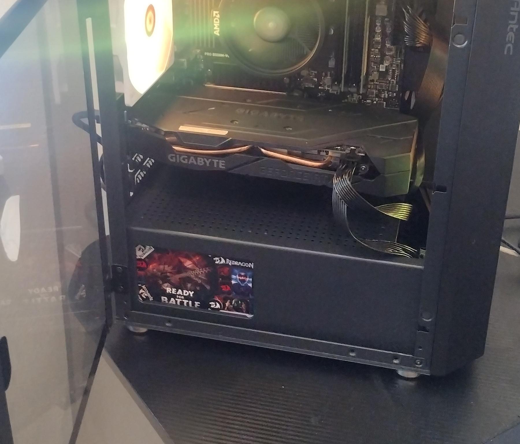 RTX 2060 SUPER (8GB VRAM), RYZEN 5 5500, 16GB RAM (3200MHz), Bluetooth, Wi-Fi, Budget Gaming PC