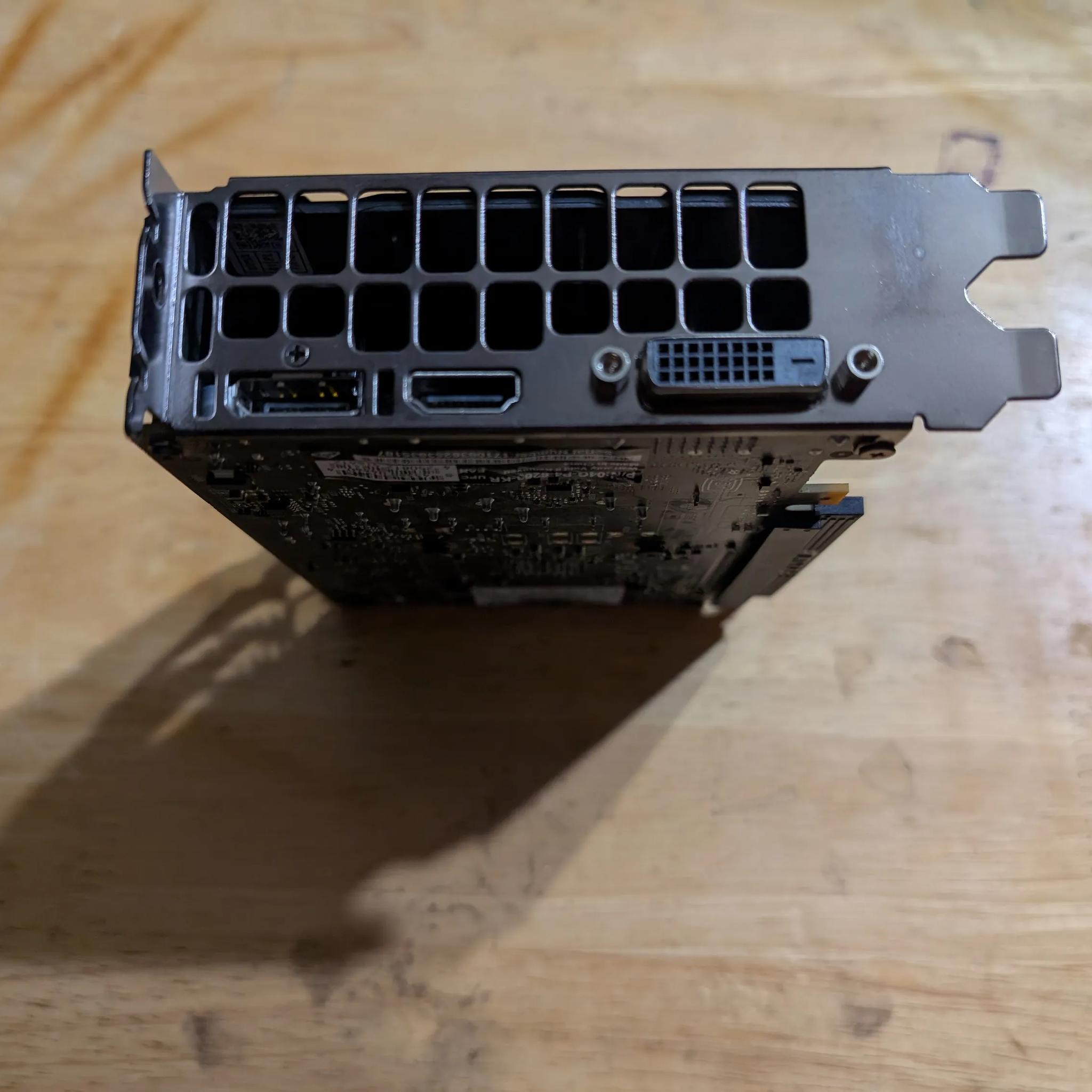 Stubby little GTX 1050TI