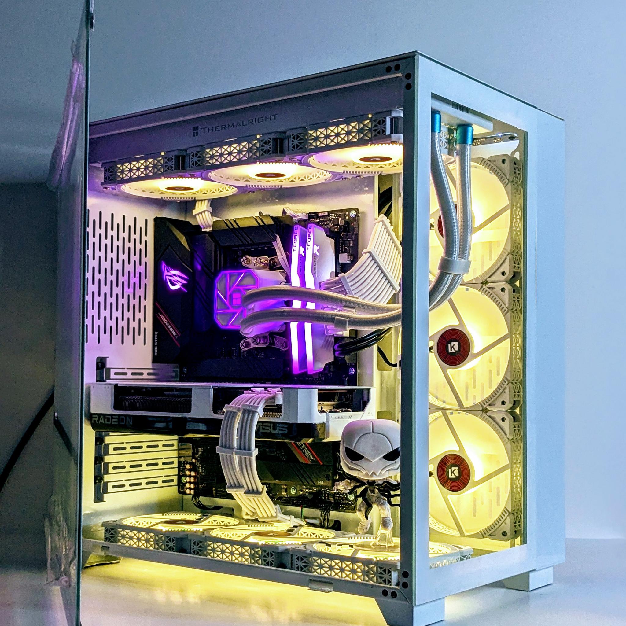 ⚪️⚫️🗯️”P0iSoN” 🗯️ (S:2/E:2)| Ryzen 7⚪️RX 7800 XT⚪️ 32GB RAM⚪️1TB NVMe PCIE⚪️Windows 11 Pro