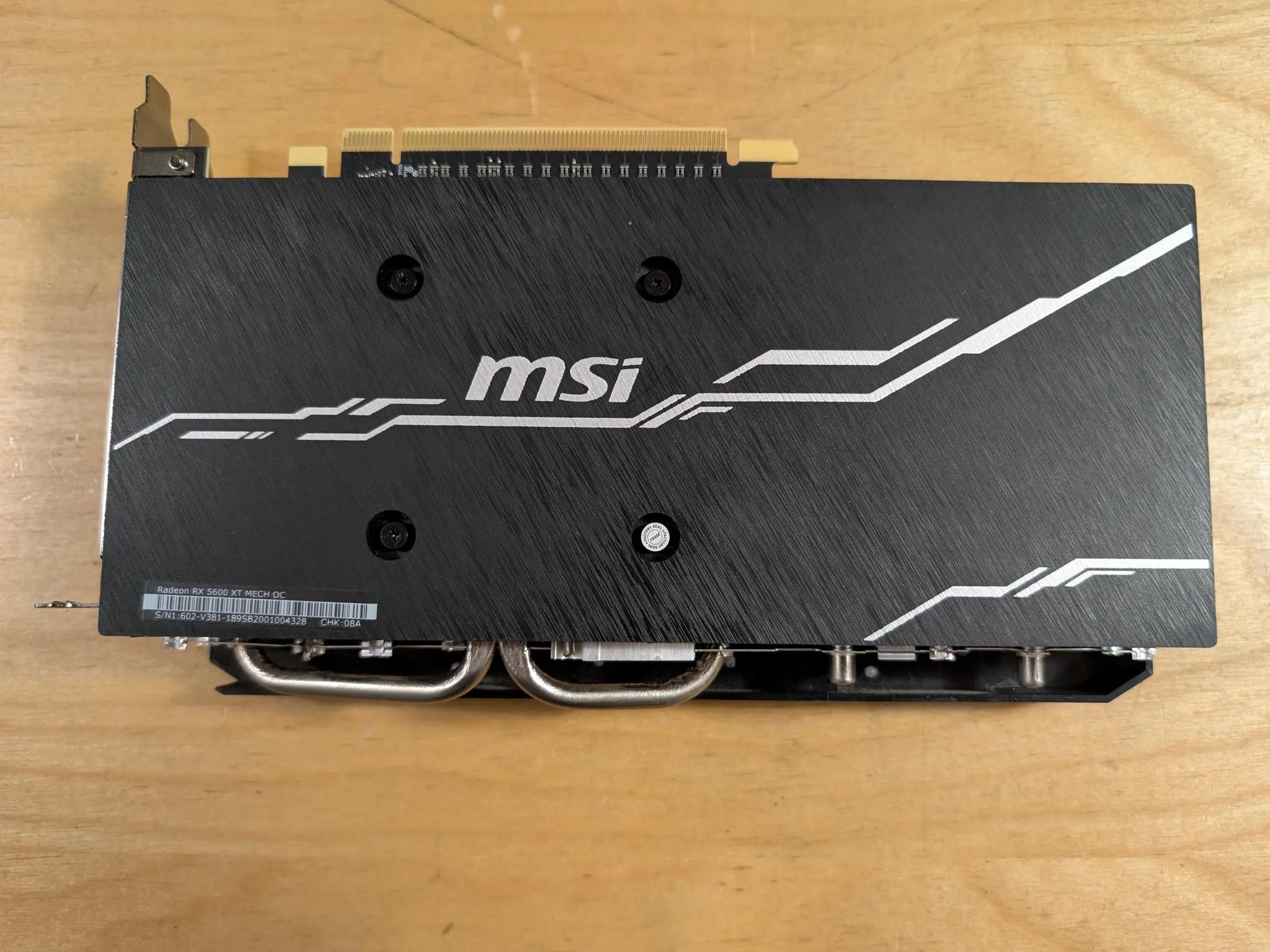 MSI AMD RX 5600 XT 6GB