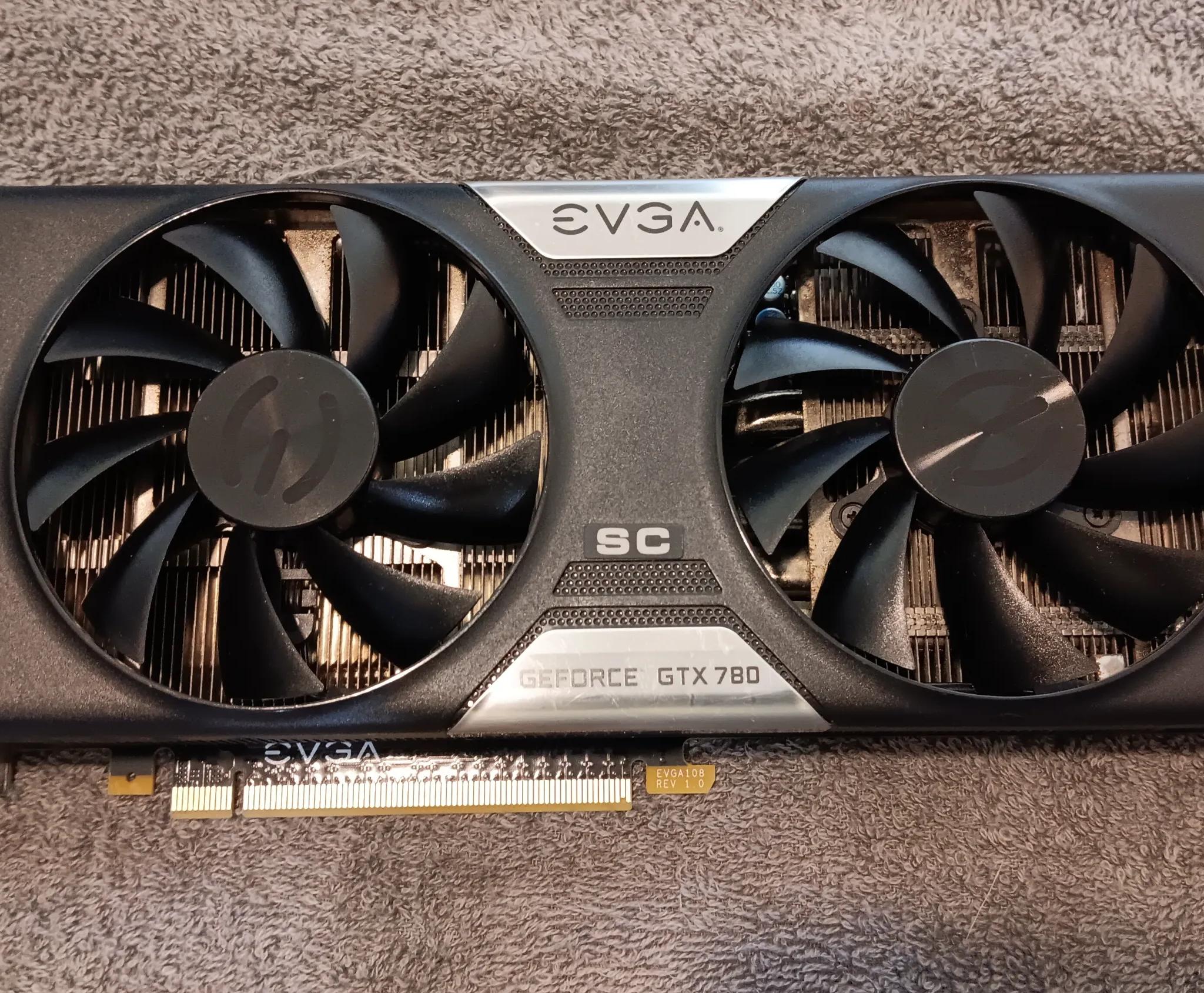 EVGA GeForce GTX-780 SC 3GB Tested Clean Working #2