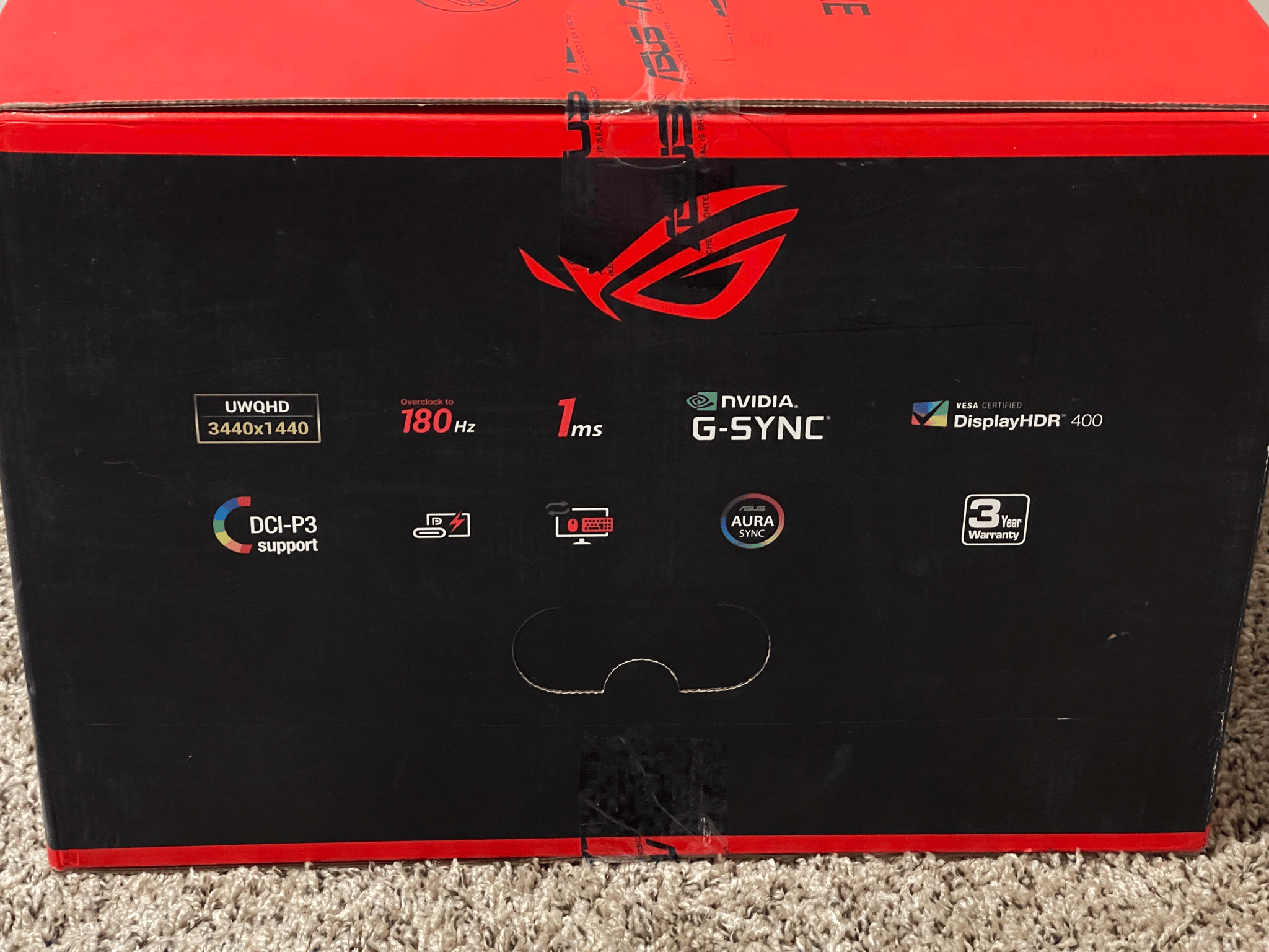 ASUS Rog Strix XG349C - 34" Ultra-wide Curved Monitor