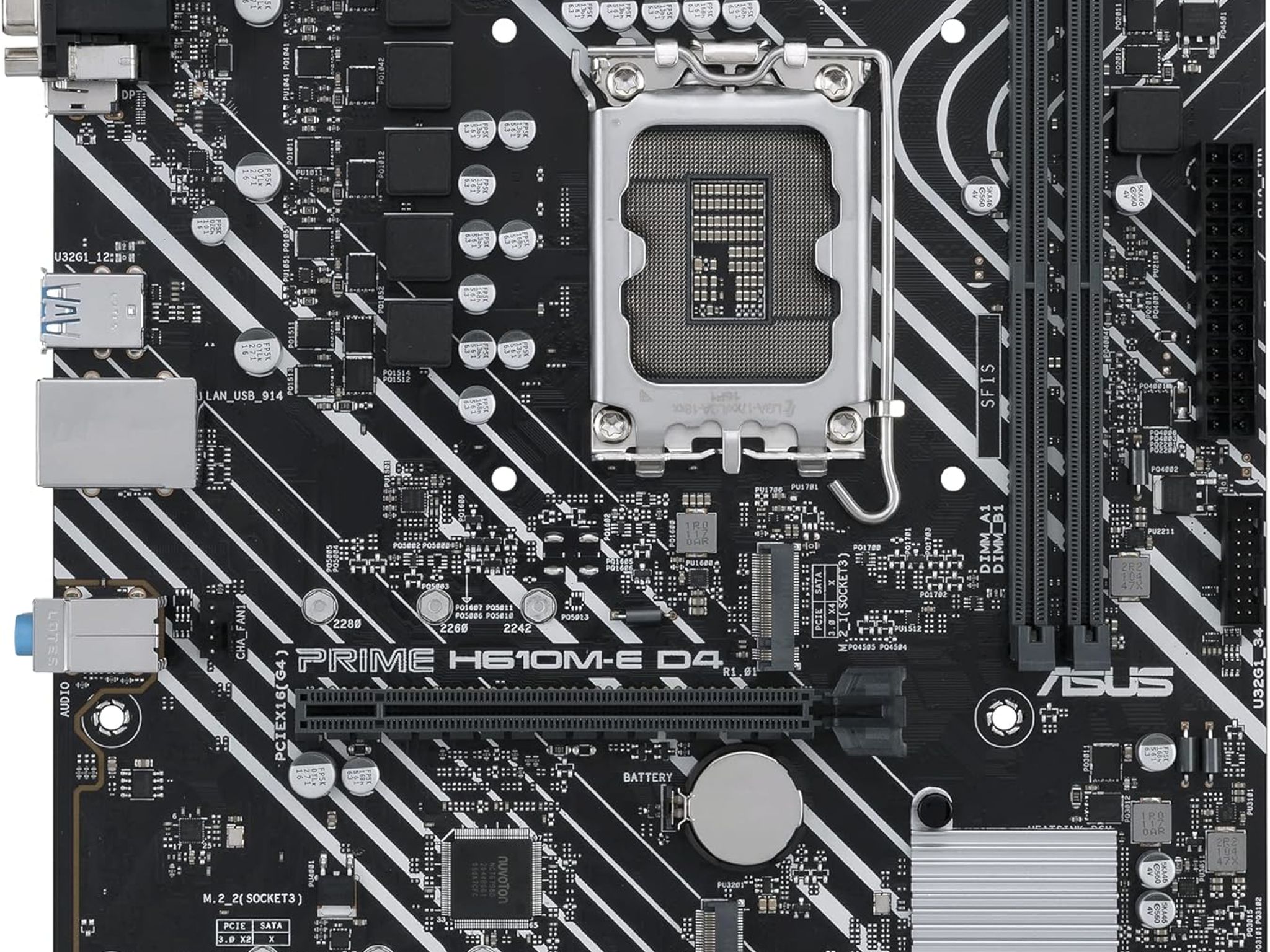 H610M-E mATX LGA1700 Motherboard ASUS Prime