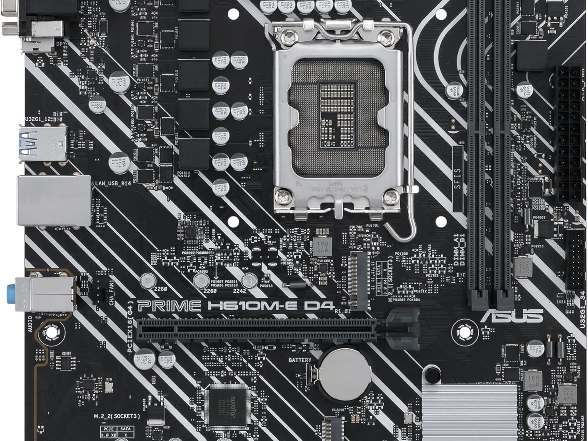 H610M-E mATX LGA1700 Motherboard ASUS Prime