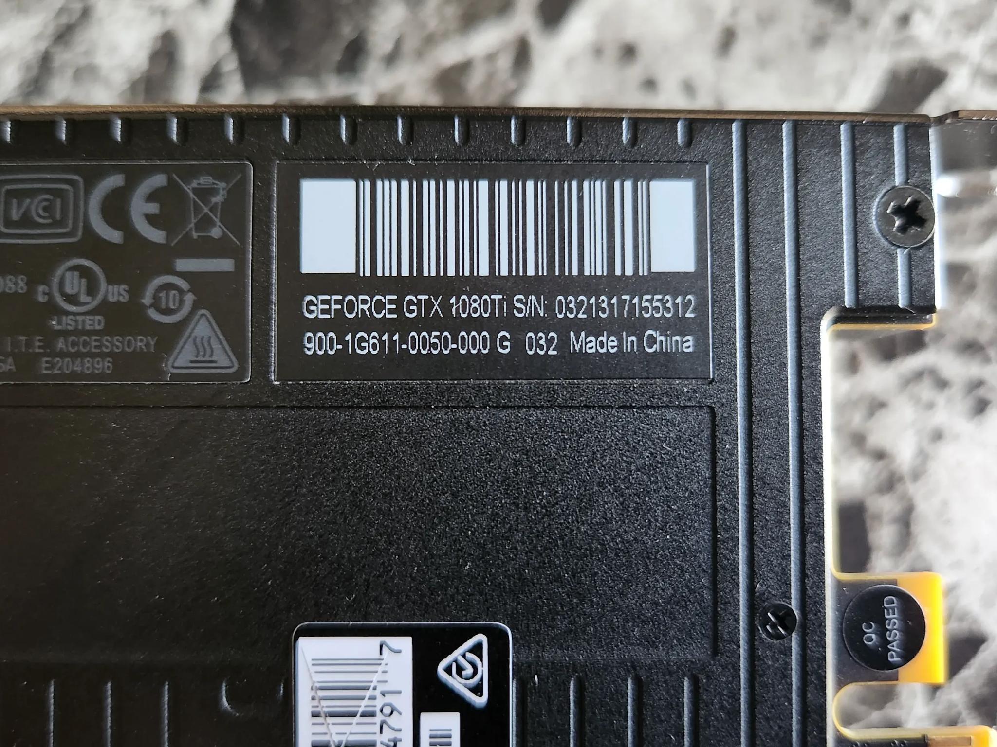 NVIDIA GTX 1080 TI Founders Edition