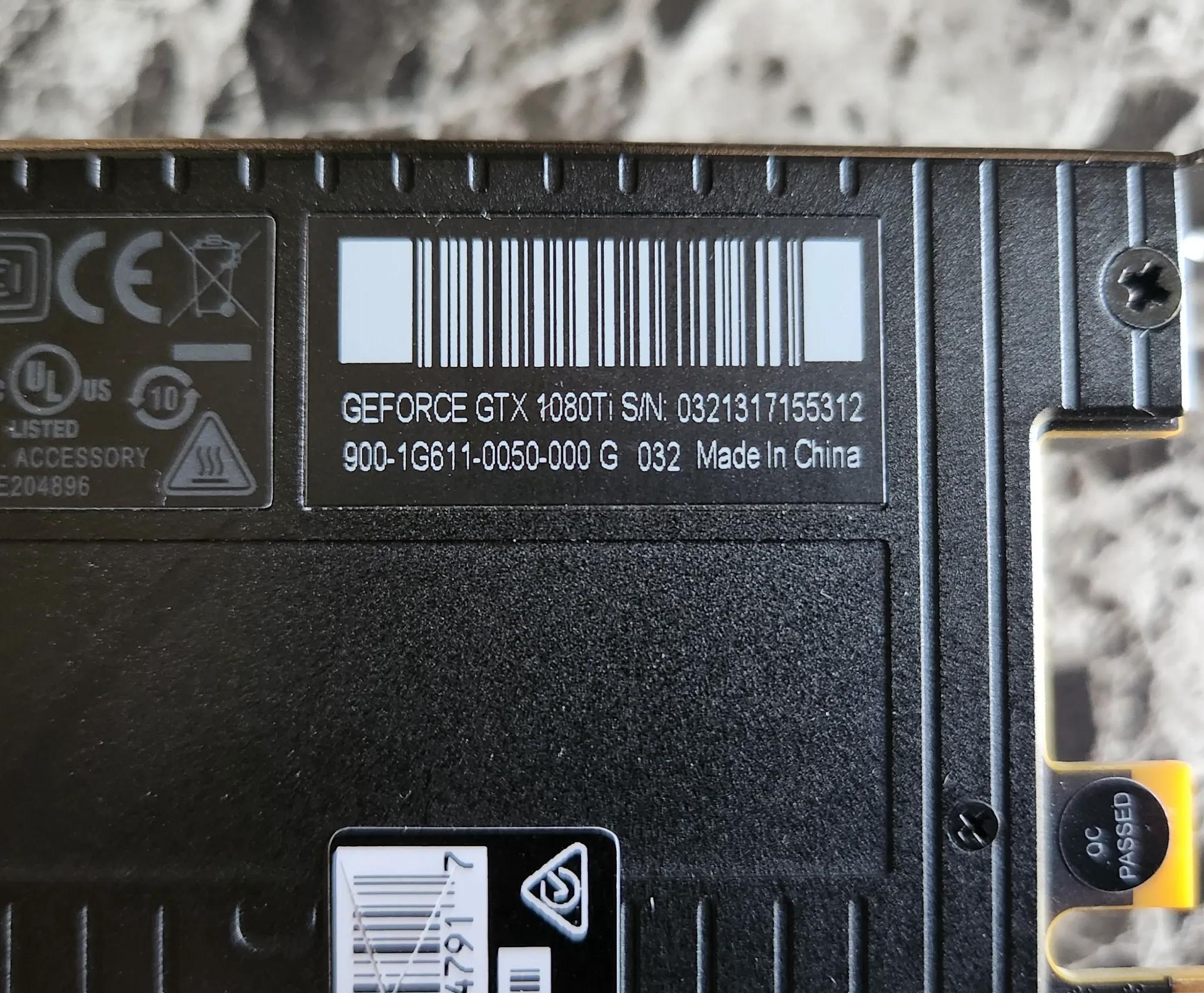 NVIDIA GTX 1080 TI Founders Edition