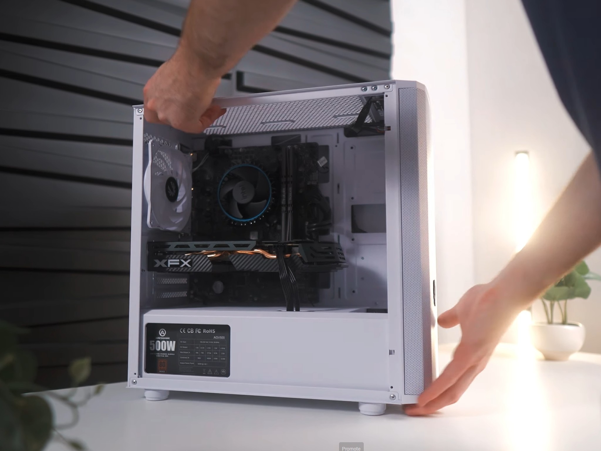 1080p Gaming PC [ i3 12100F | RX580 8GB ]