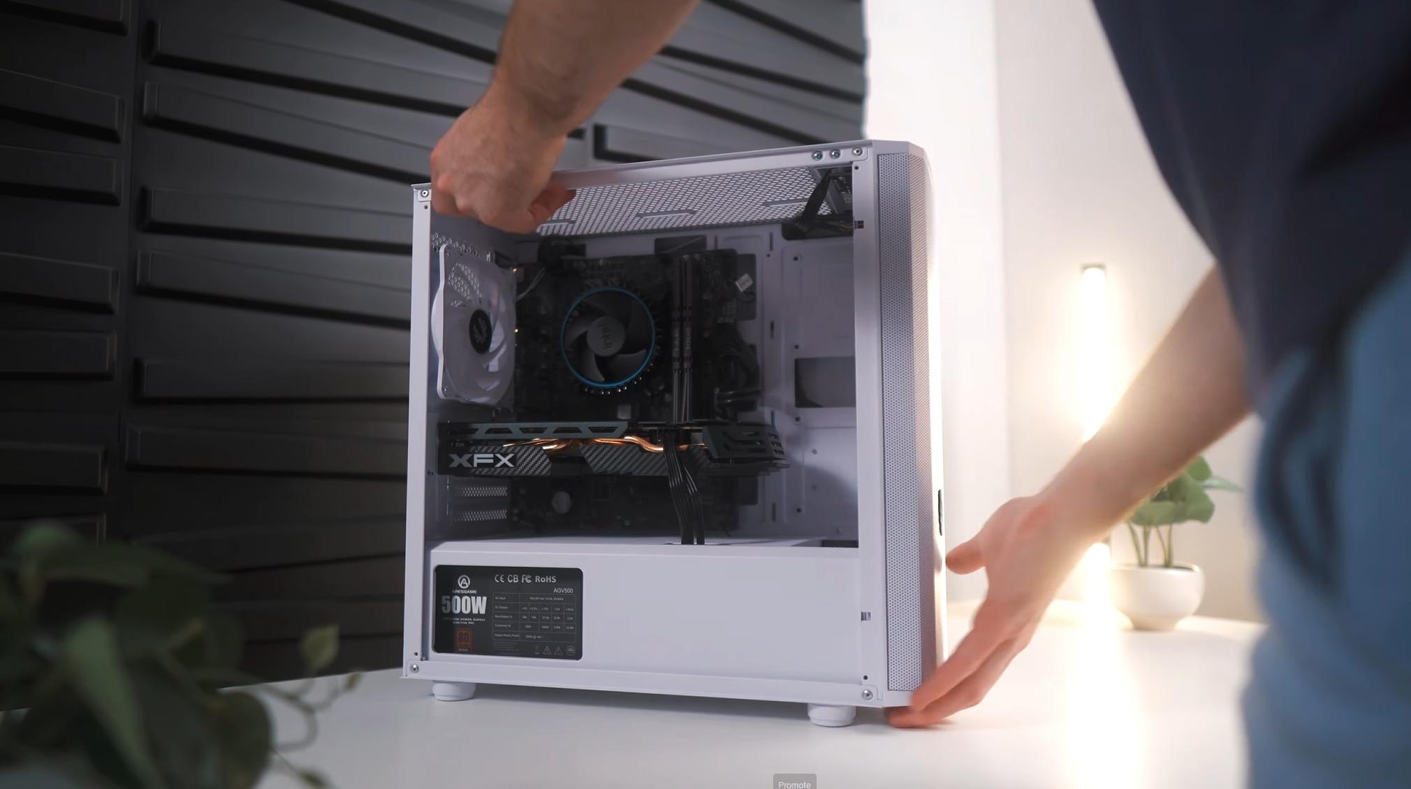 1080p Gaming PC [ i3 12100F | RX580 8GB ]