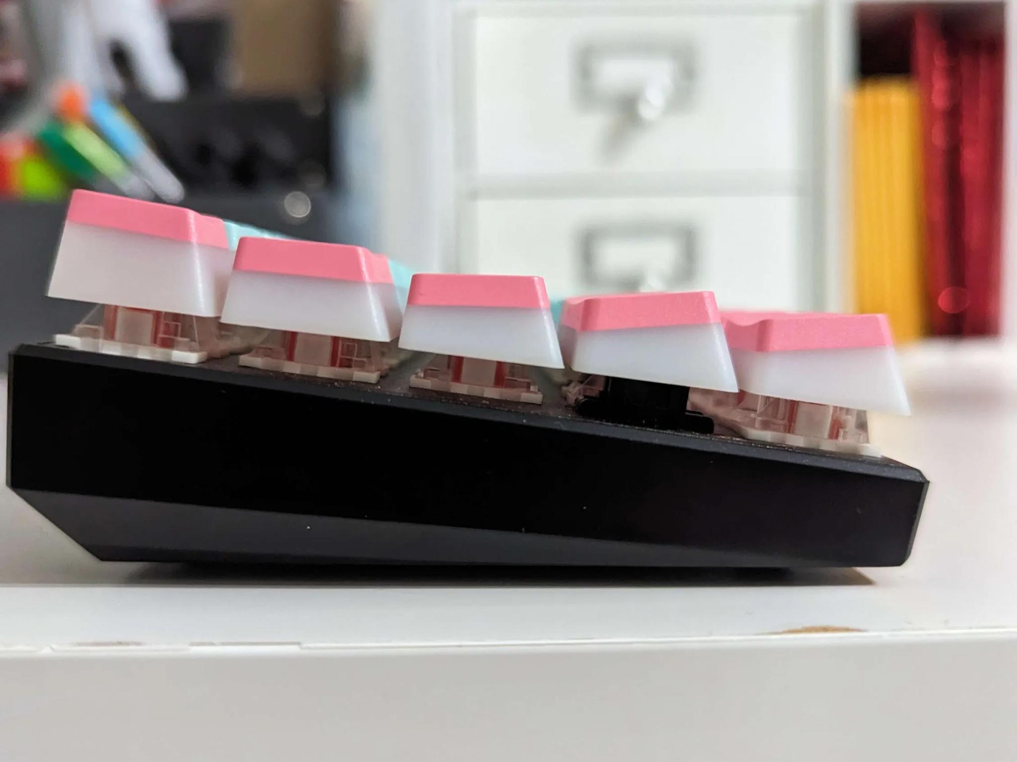 CK62 Cotton Candy Pudding 60% Keyboard