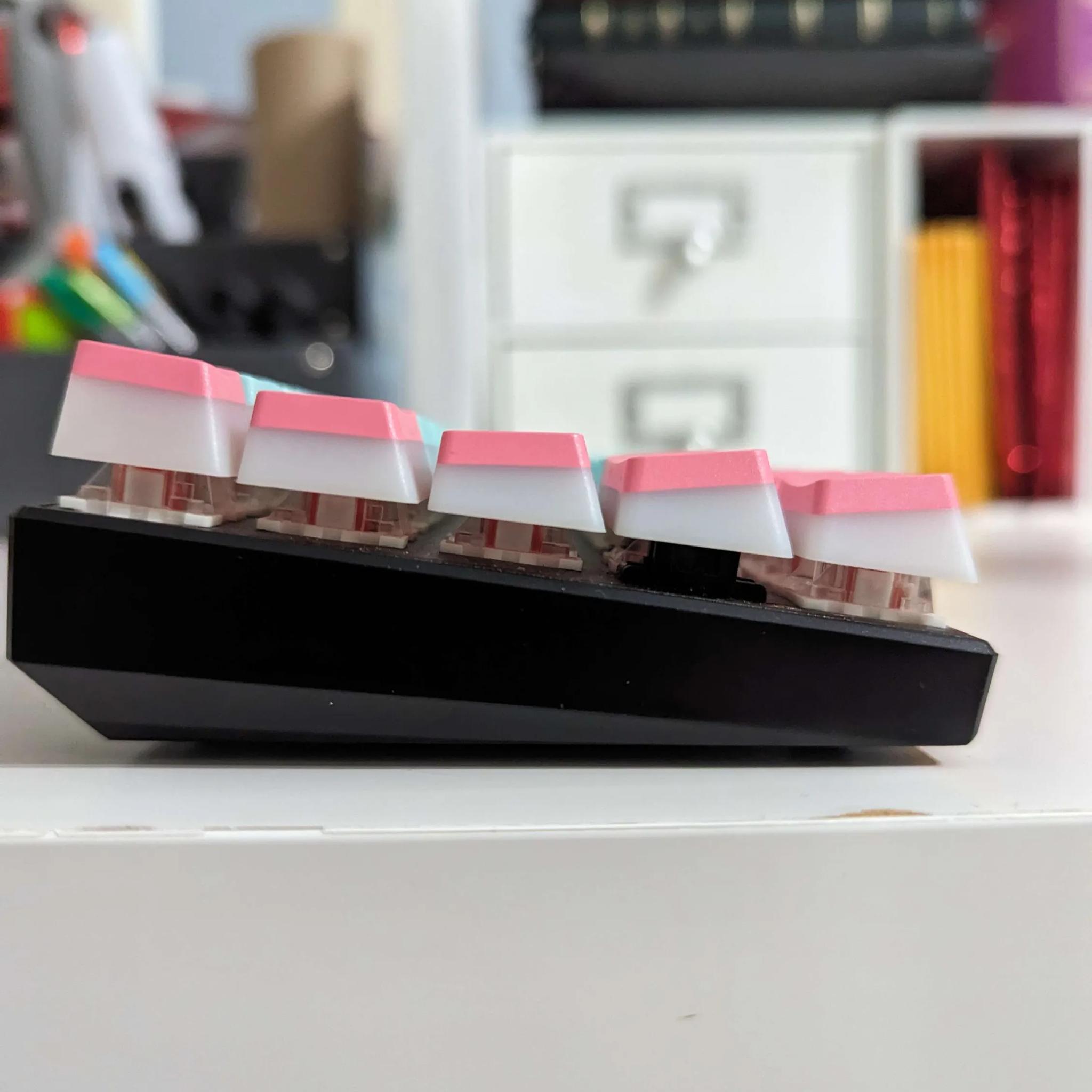 CK62 Cotton Candy Pudding 60% Keyboard