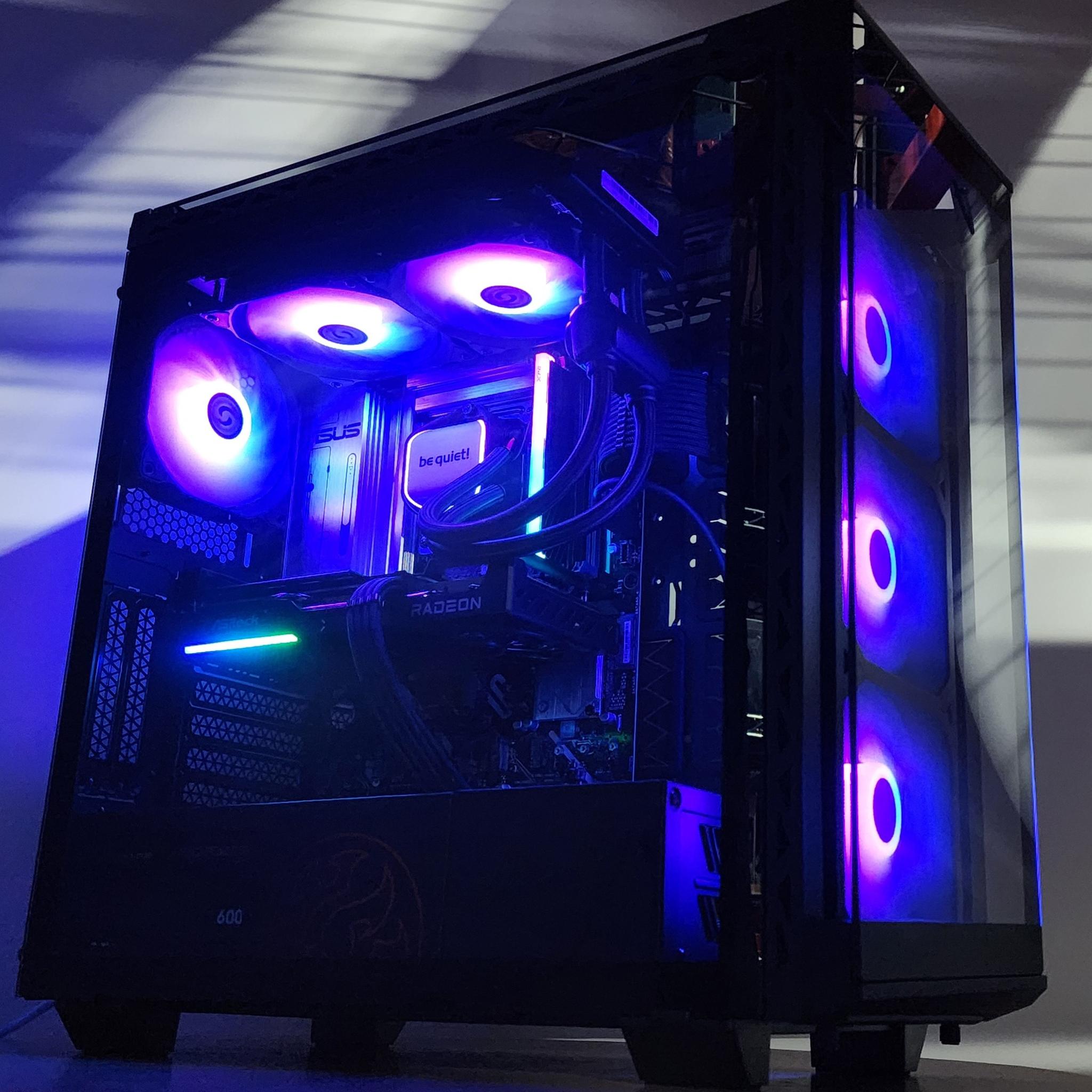 Gaming PC Ultra 7 270K 16GB RAM 1TB SSD RX 9060 XT 16GB Windows 11 Computer