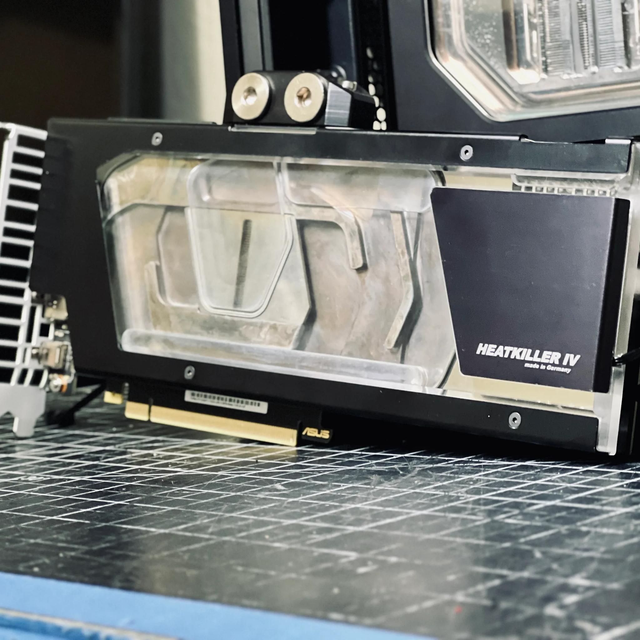 Asus RTX 2080 Ti Turbo w/ Heatkiller IV block/backplate