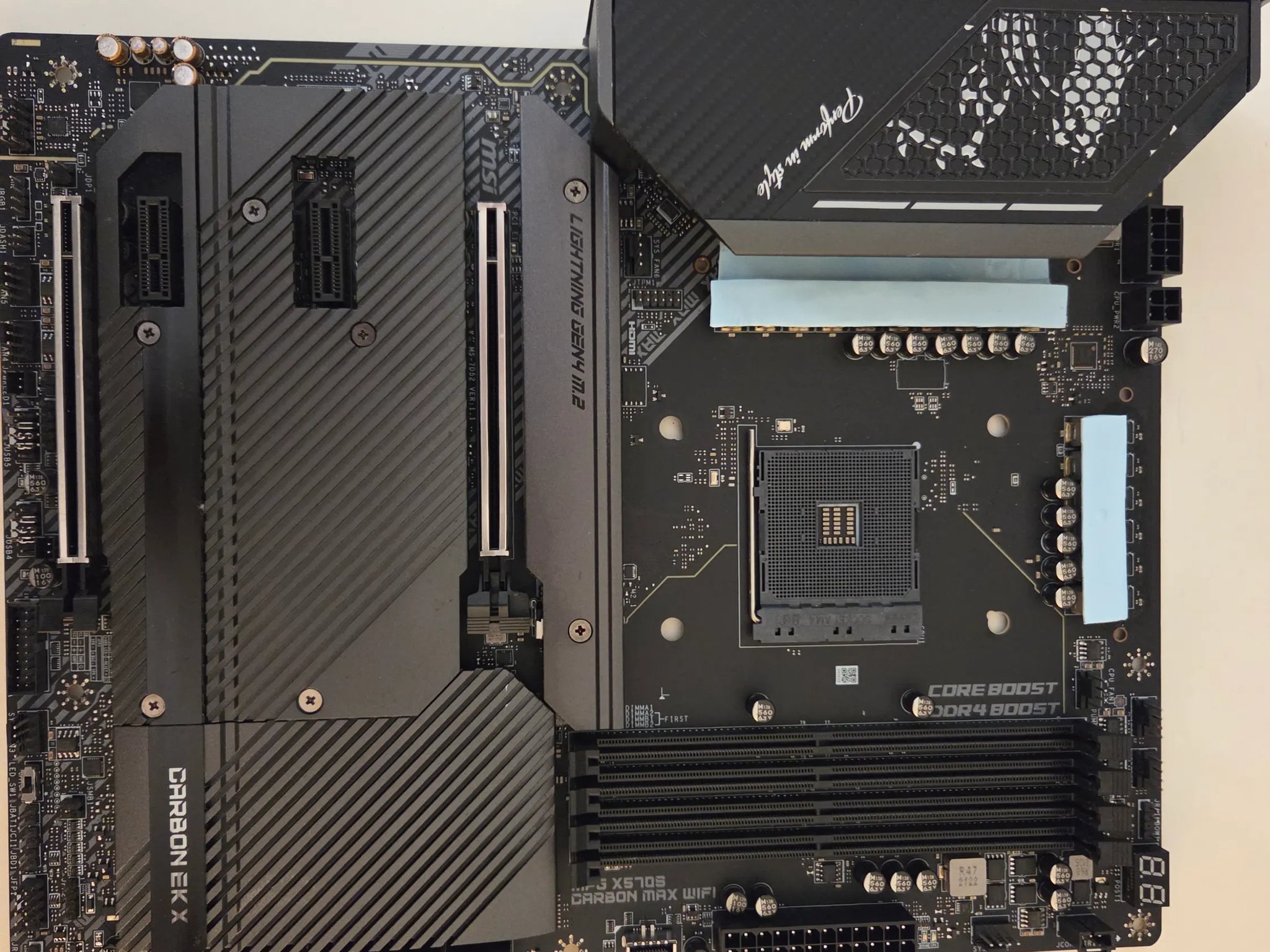 MSI MPG X570S EK Carbon Custom Watercooling Motherboard AM4