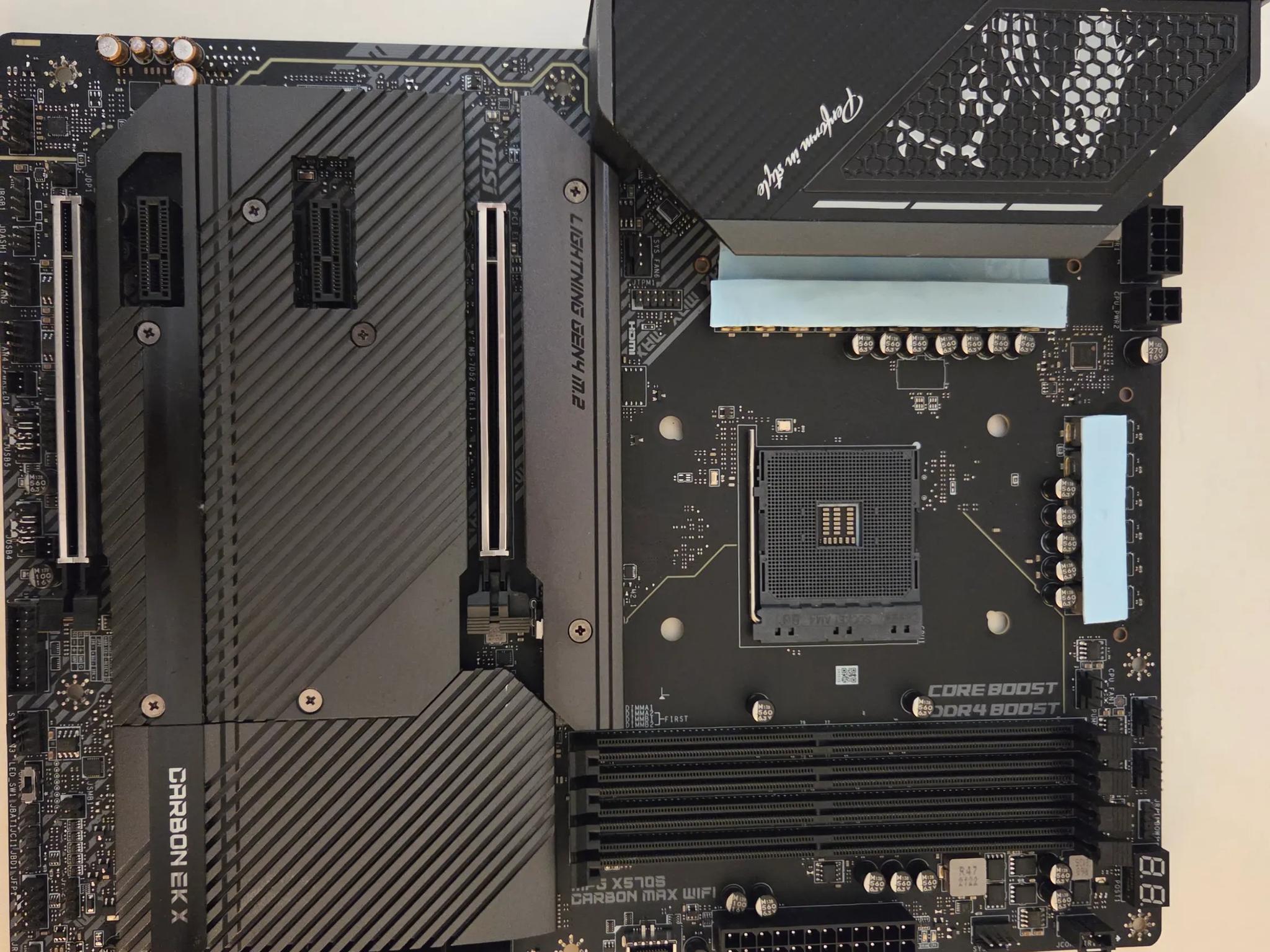 MSI MPG X570S EK Carbon Custom Watercooling Motherboard AM4