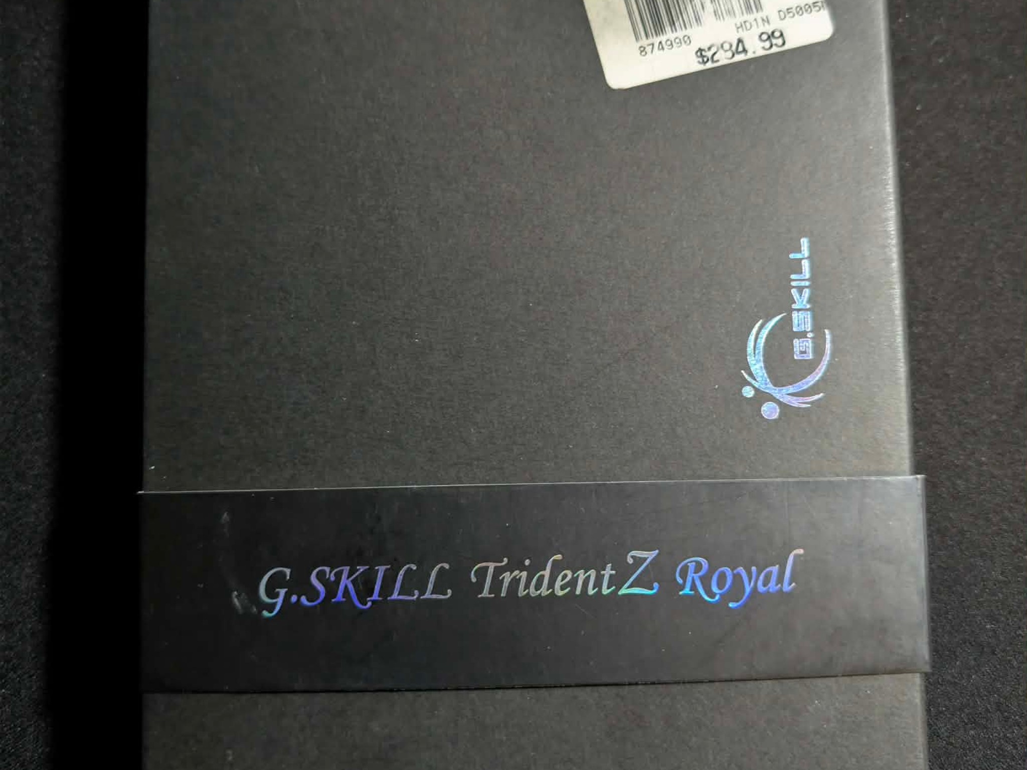 G.Skill Trident Z Royal DDR4 16GB (2x8GB) 3200MHz CL16