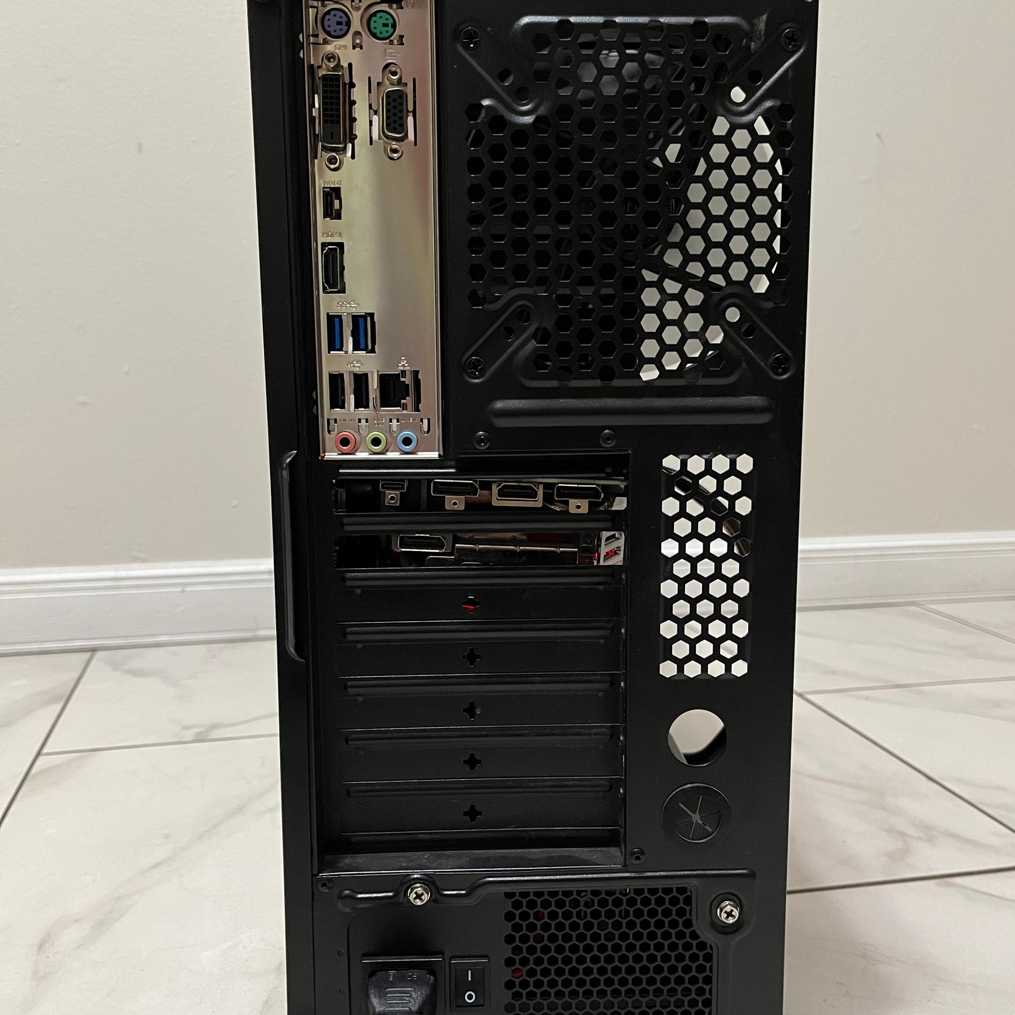 NVIDIA RTX 2070, Intel i7-7700, 16GB RAM, 3.1TB Storage - Gaming PC w/Wi-Fi, BT