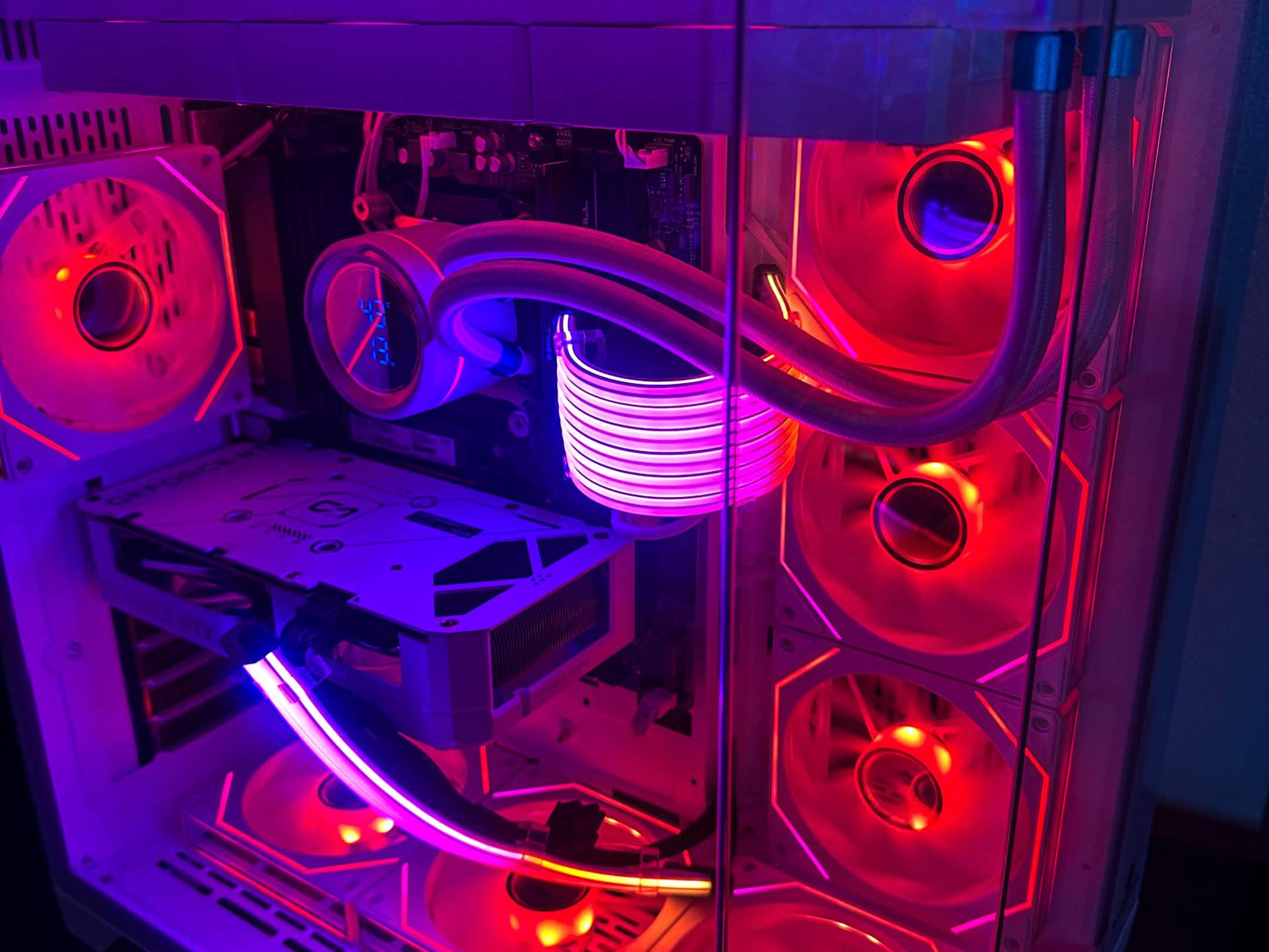 Custom White All New Gaming PC RTX 5060 Gaming PC | Ryzen 5 7500X3D | 1TB SSD
