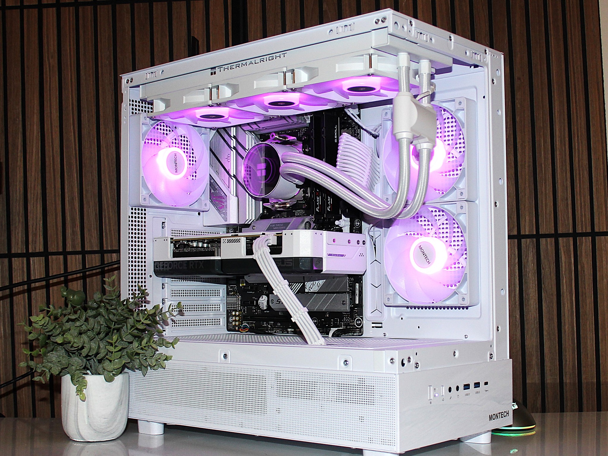 💻 RTX 4070 Gaming PC 💻| ROG STRIX | Ryzen 5 7600X | DDR5 | 32GB RAM | White Build | WiFI/BT WIN11