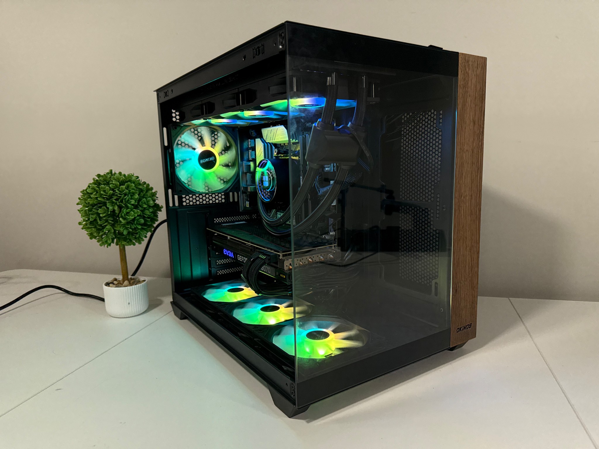 RTX 3070 | Ryzen 5700X3D | 32GB DDR4 | 1TB SSD | 800W Gold PSU | ARGB Fans | Windows 11