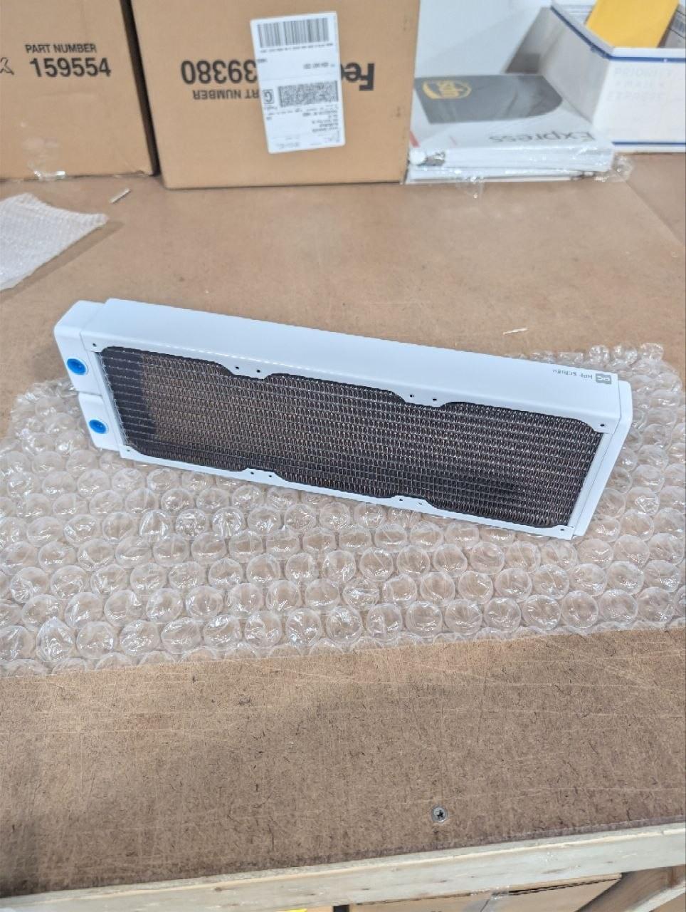 Alphacool HPE-45 Full Copper 360mm Radiator - White (10227)