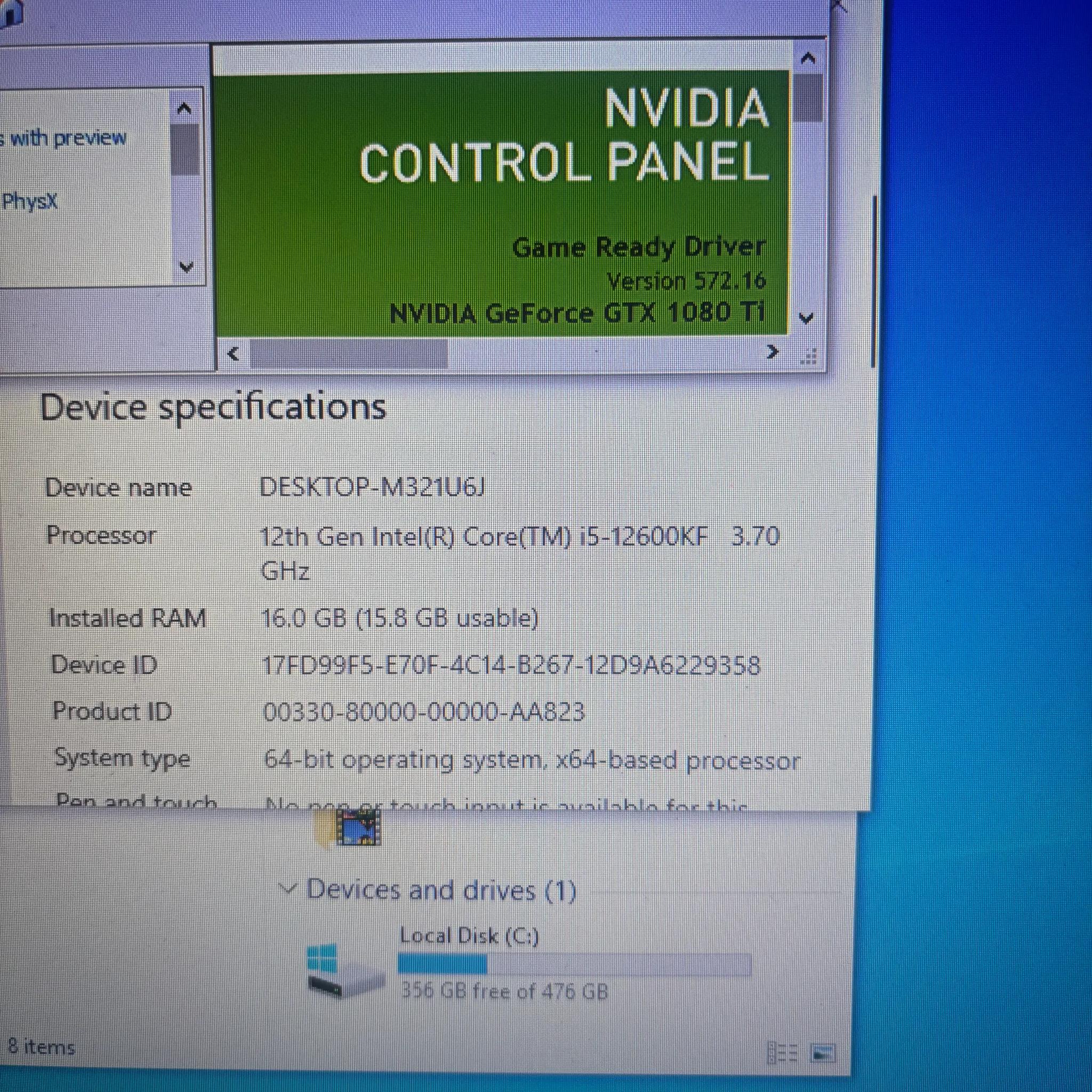 I5-12600KF Watercooled GTX 1080 TI Gaming PC