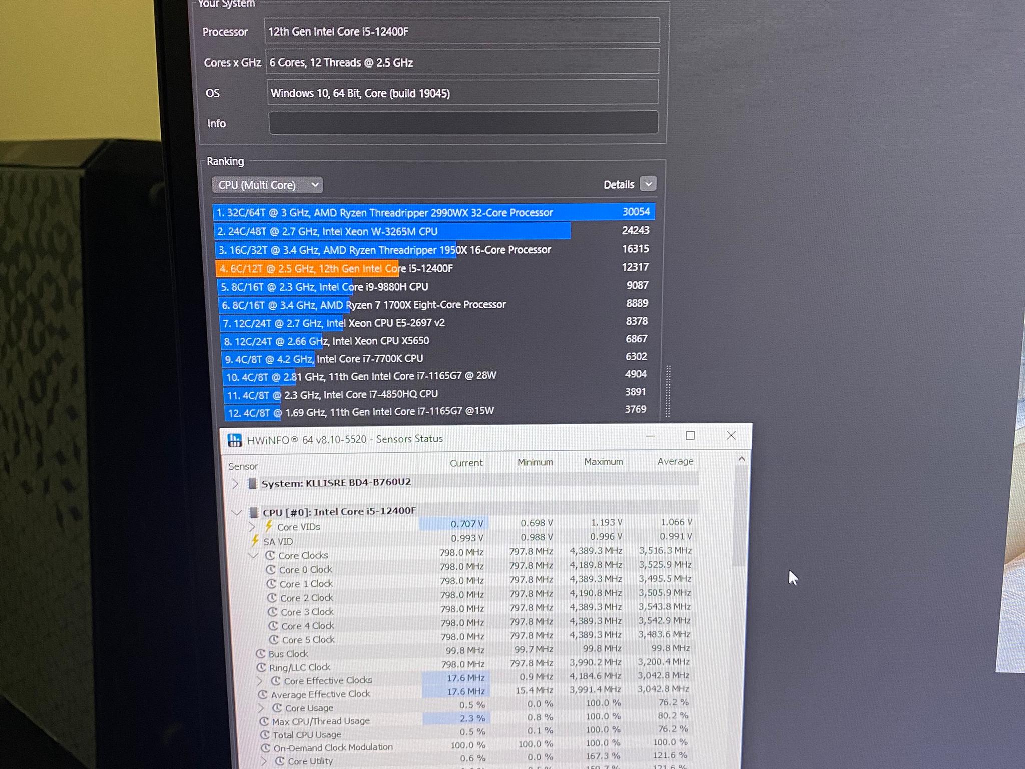 Budget i5 12400f build