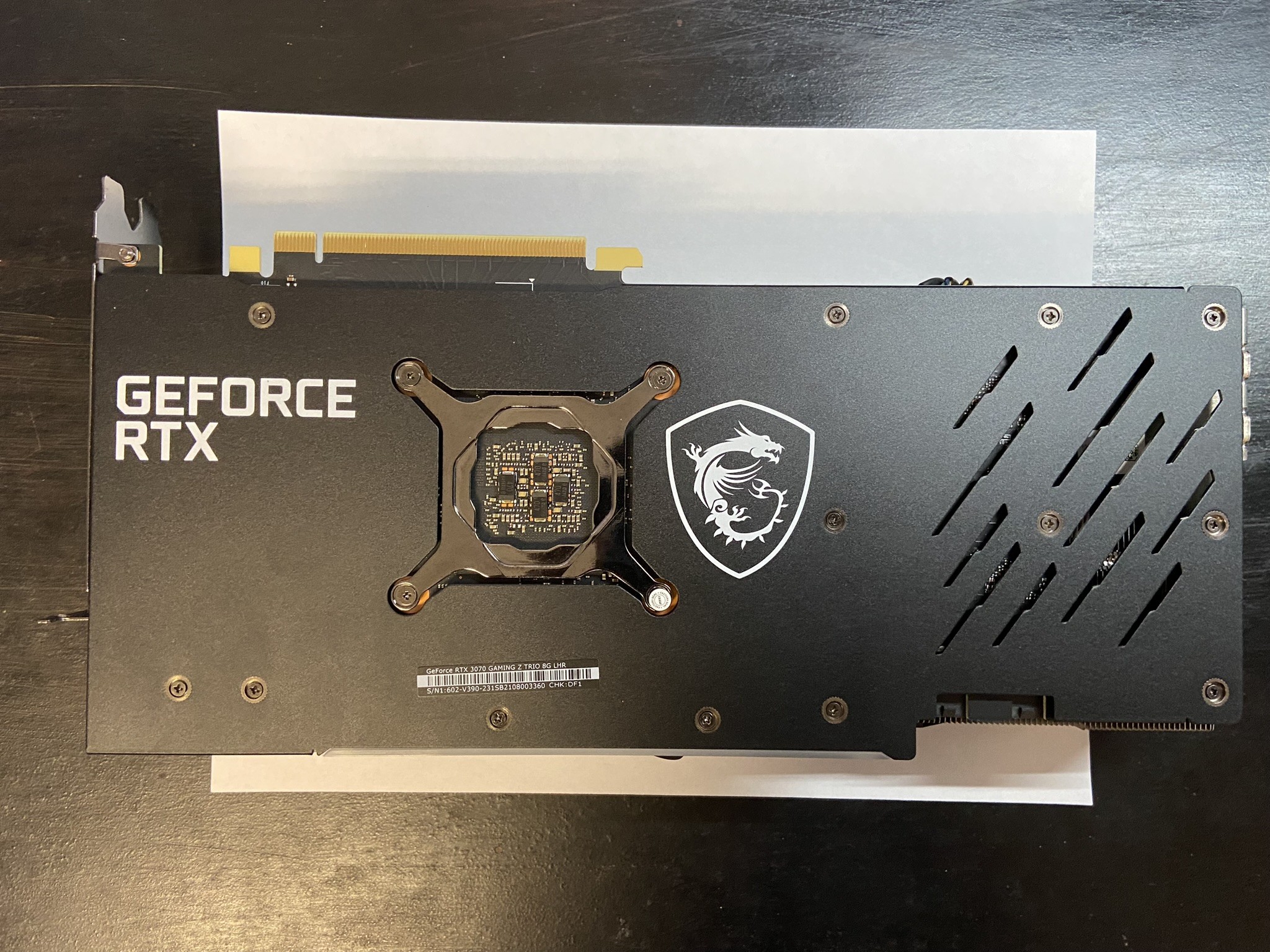 MSI Gaming Z Trio Geforce RTX 3070 8GB