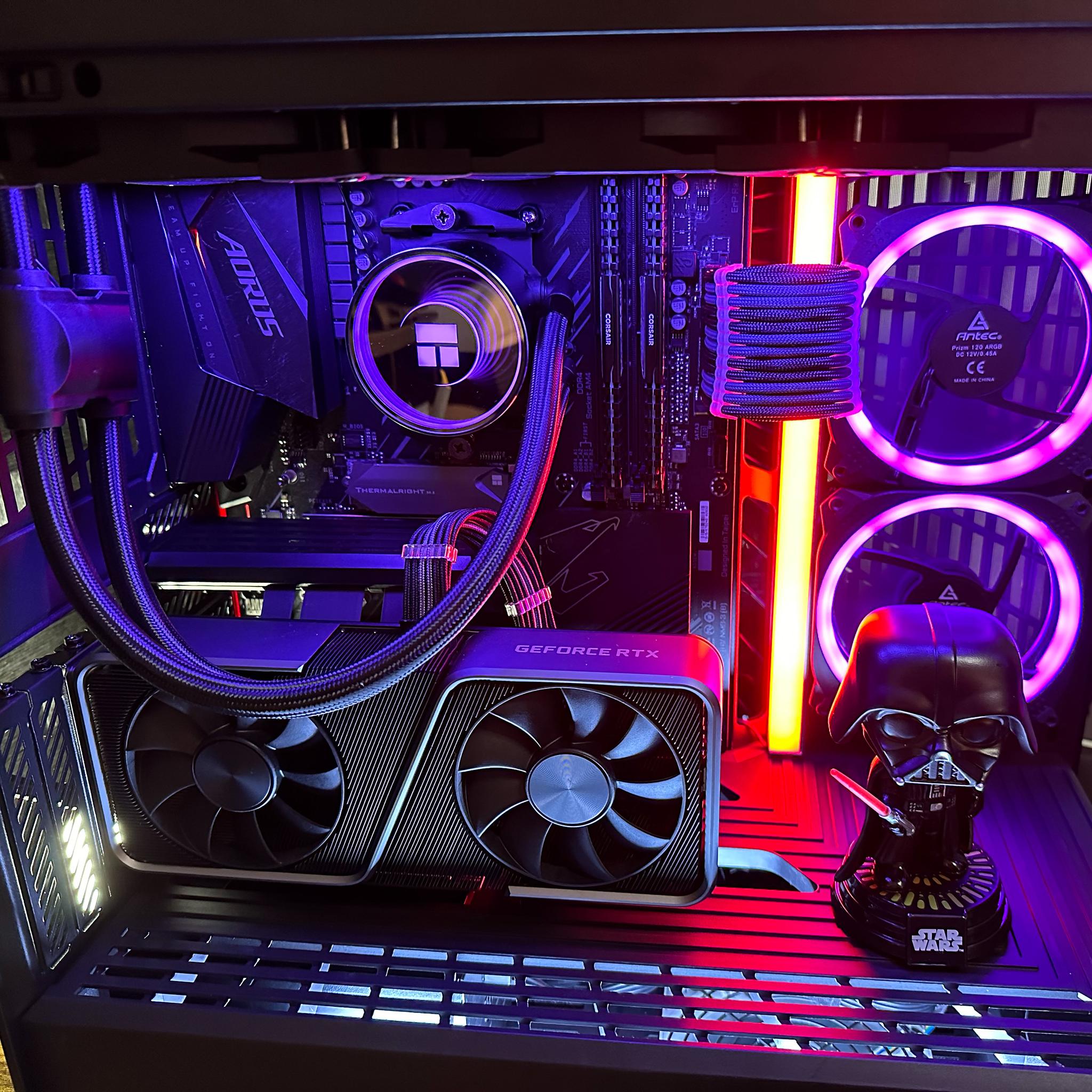RTX 3070 | Ryzen 7 5700X - 1TB Gen 4 NVME- 32GB 3200 Memory in the HYTE Y40!